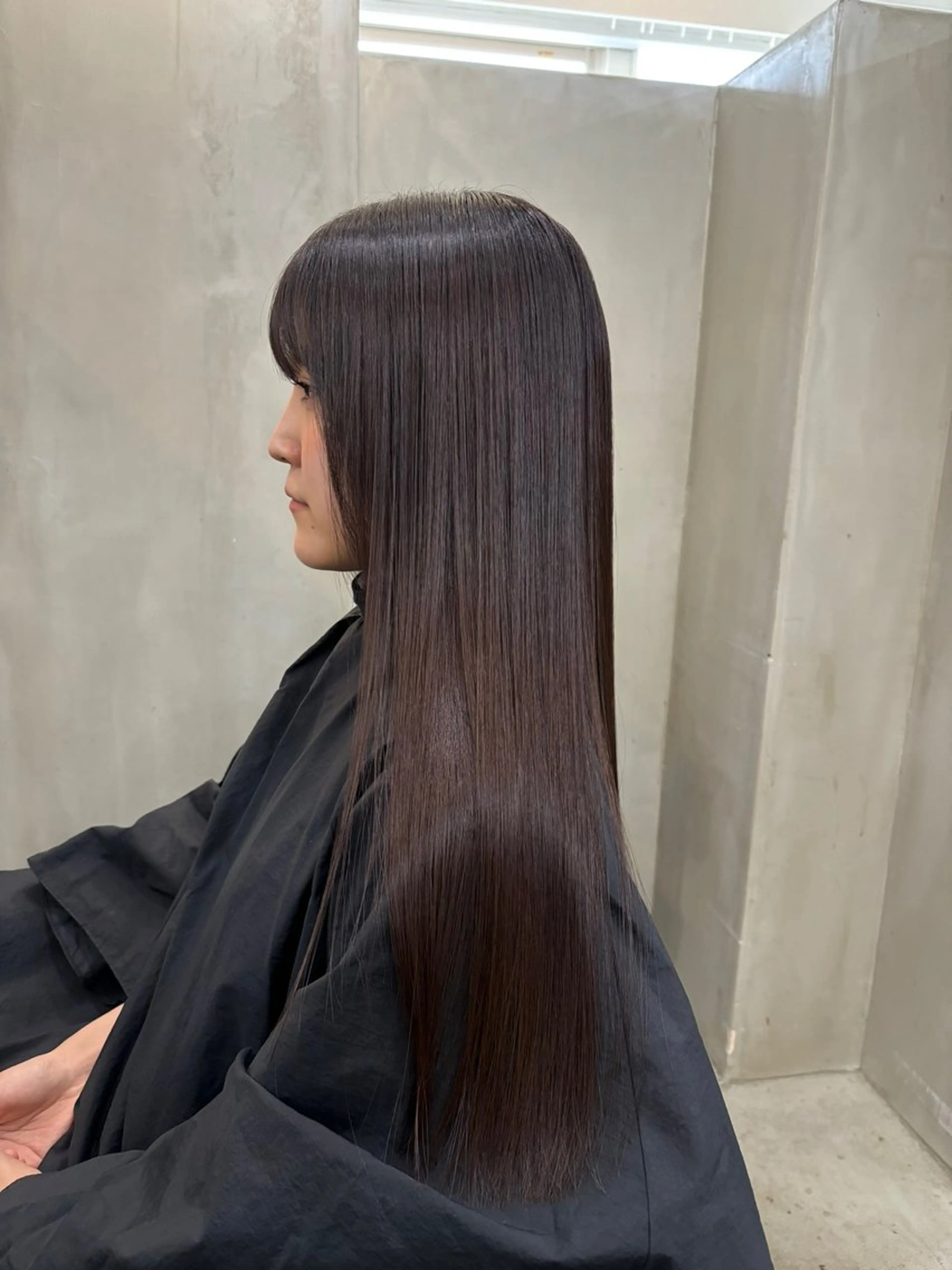 セミロング カラー ブラウンカラー ヘアカラー 中園康 /カラー/ブリーチのヘアスタイル