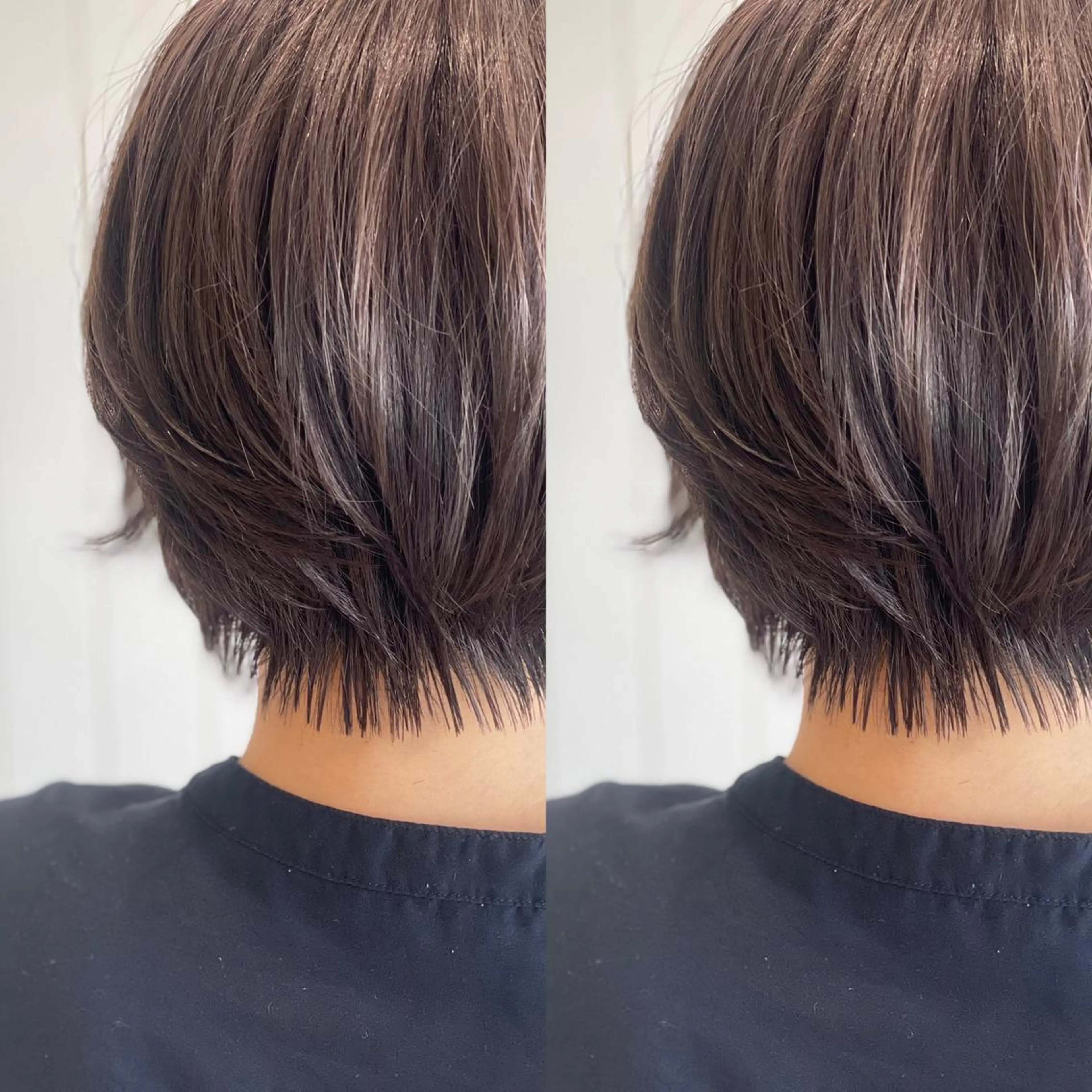 ショート カラー ハイライトカラー ハイライト ショートヘア Snaly カラー特化ページのヘアスタイル