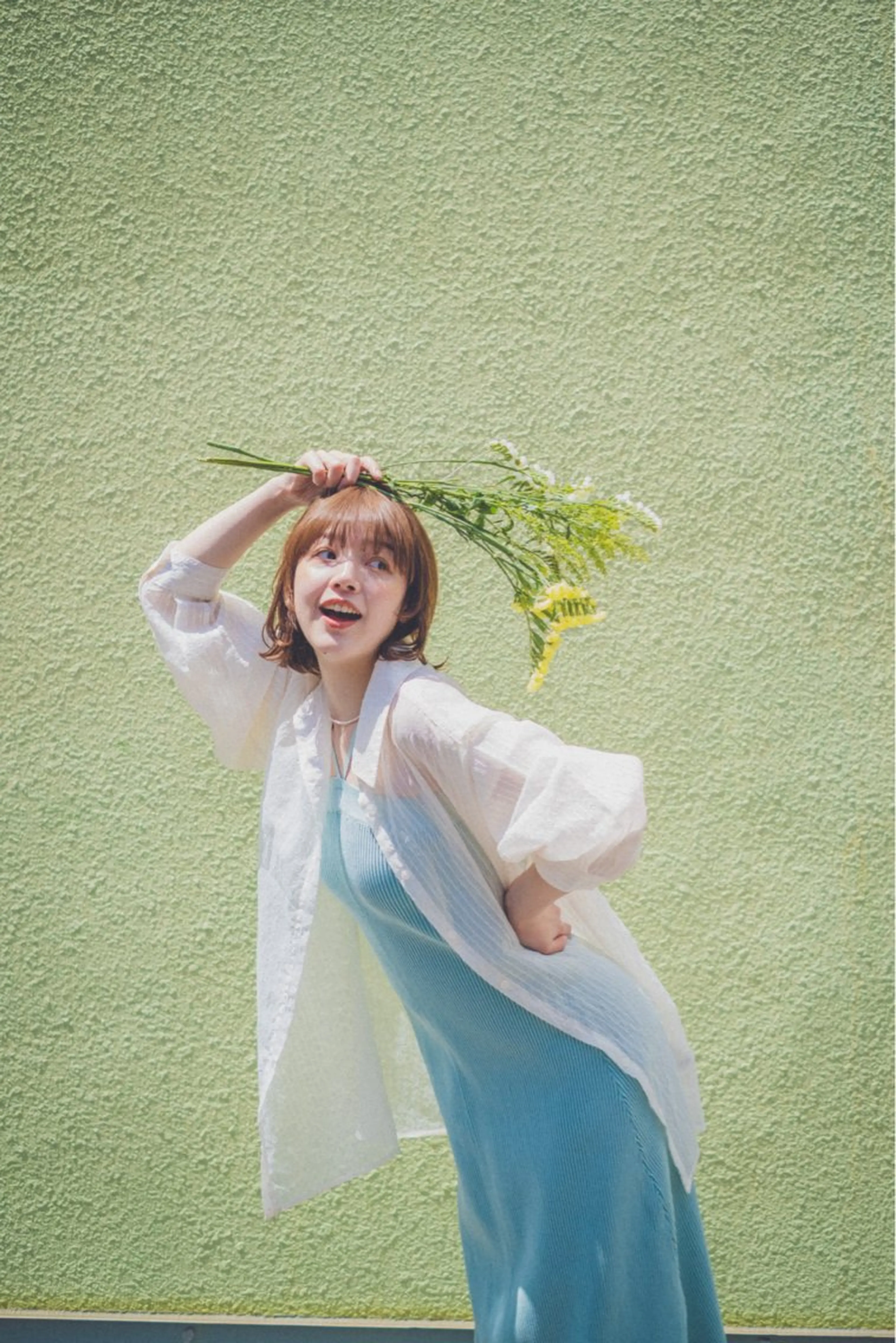 ミディアム カラー 透明感カラー 似合わせカット 💛河原町/透明感/ コテ巻き/moe💛のヘアスタイル