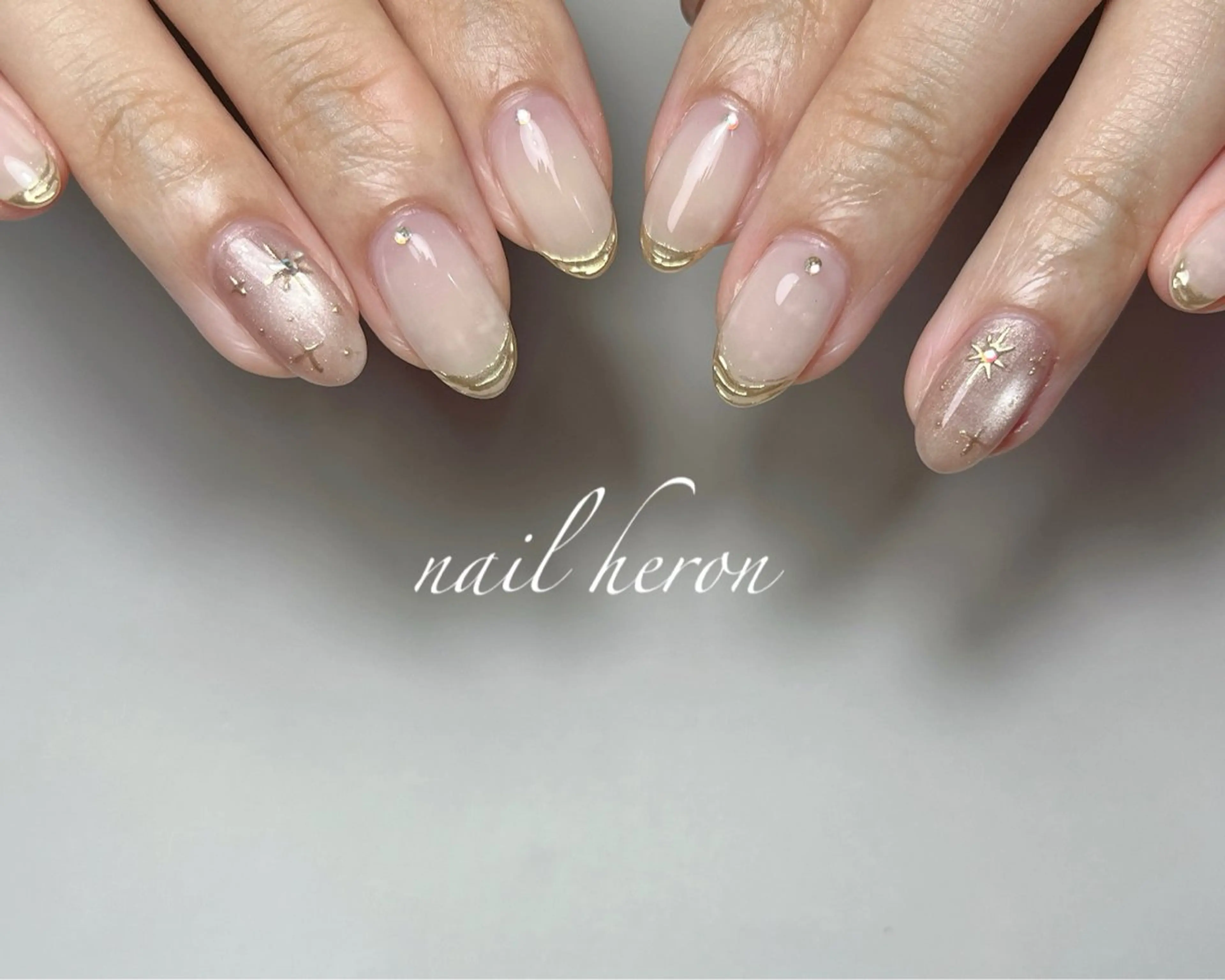 ネイル ハンドネイル saki_ nail heronのネイルデザイン