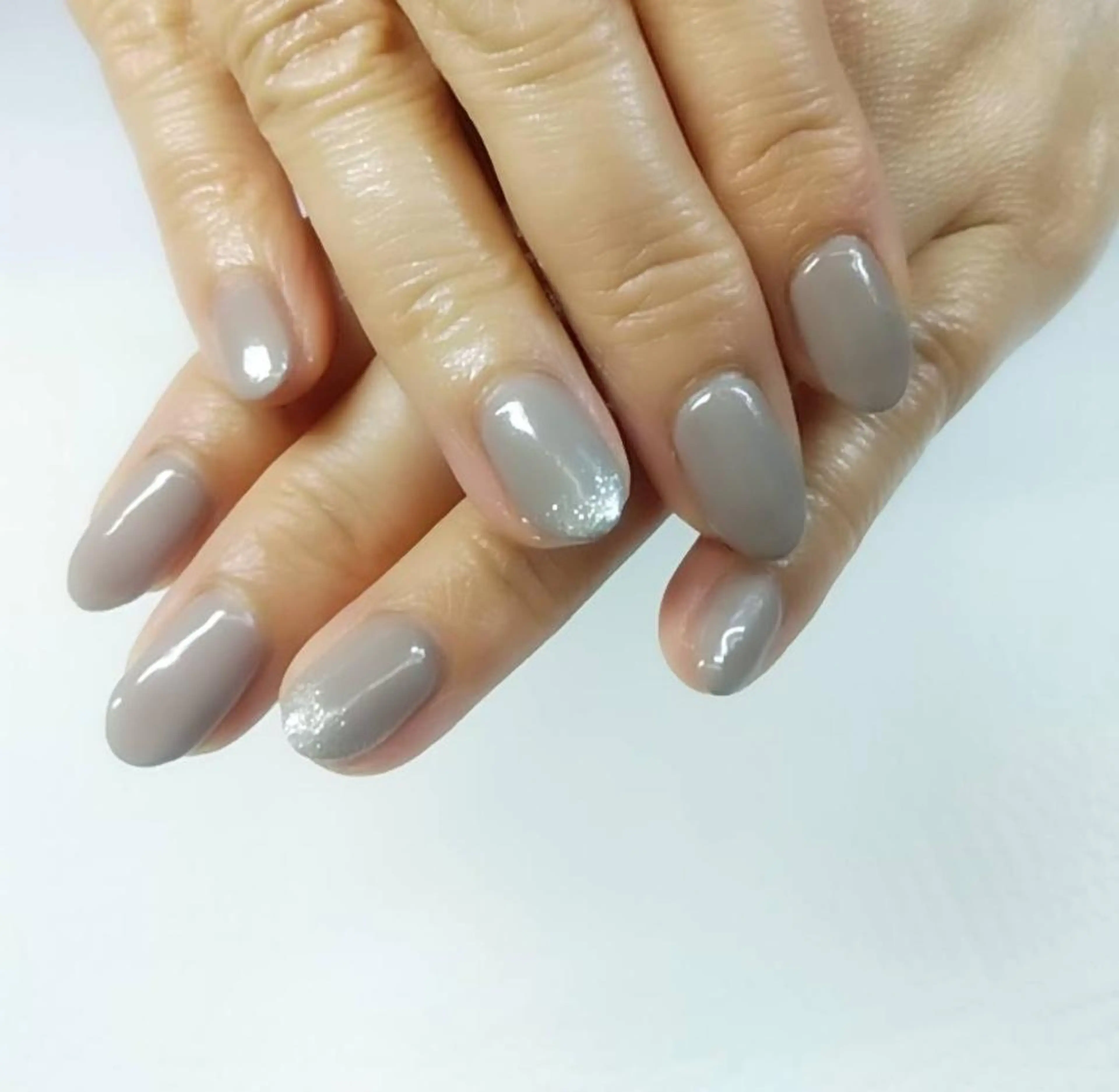 ネイル ワンカラーネイル ハンドネイル ハンドケア プライベートサロン Rosy Lilyのネイルデザイン