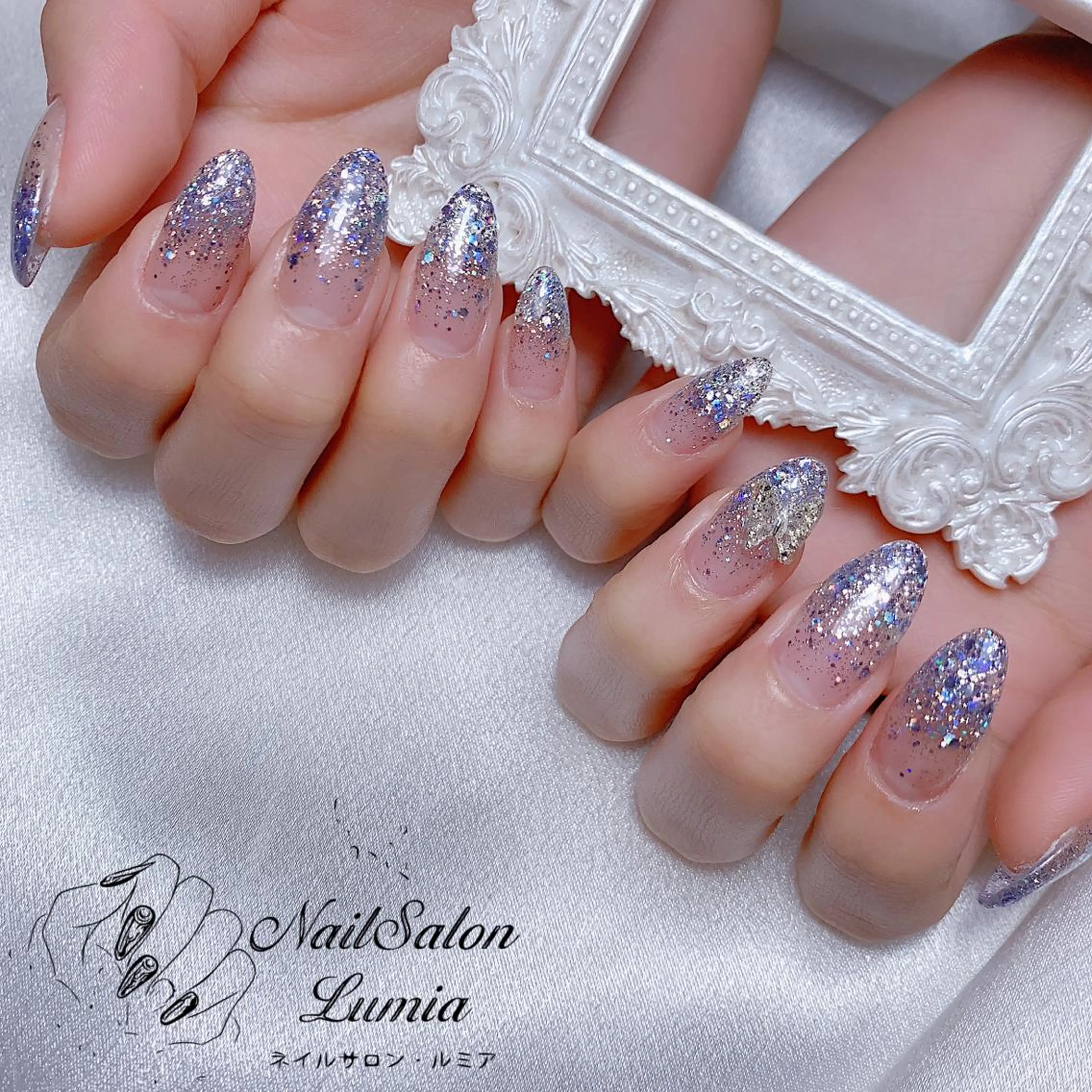 ネイル ハンドネイル ネイルサロン ルミア Lumia 店長のネイルデザイン