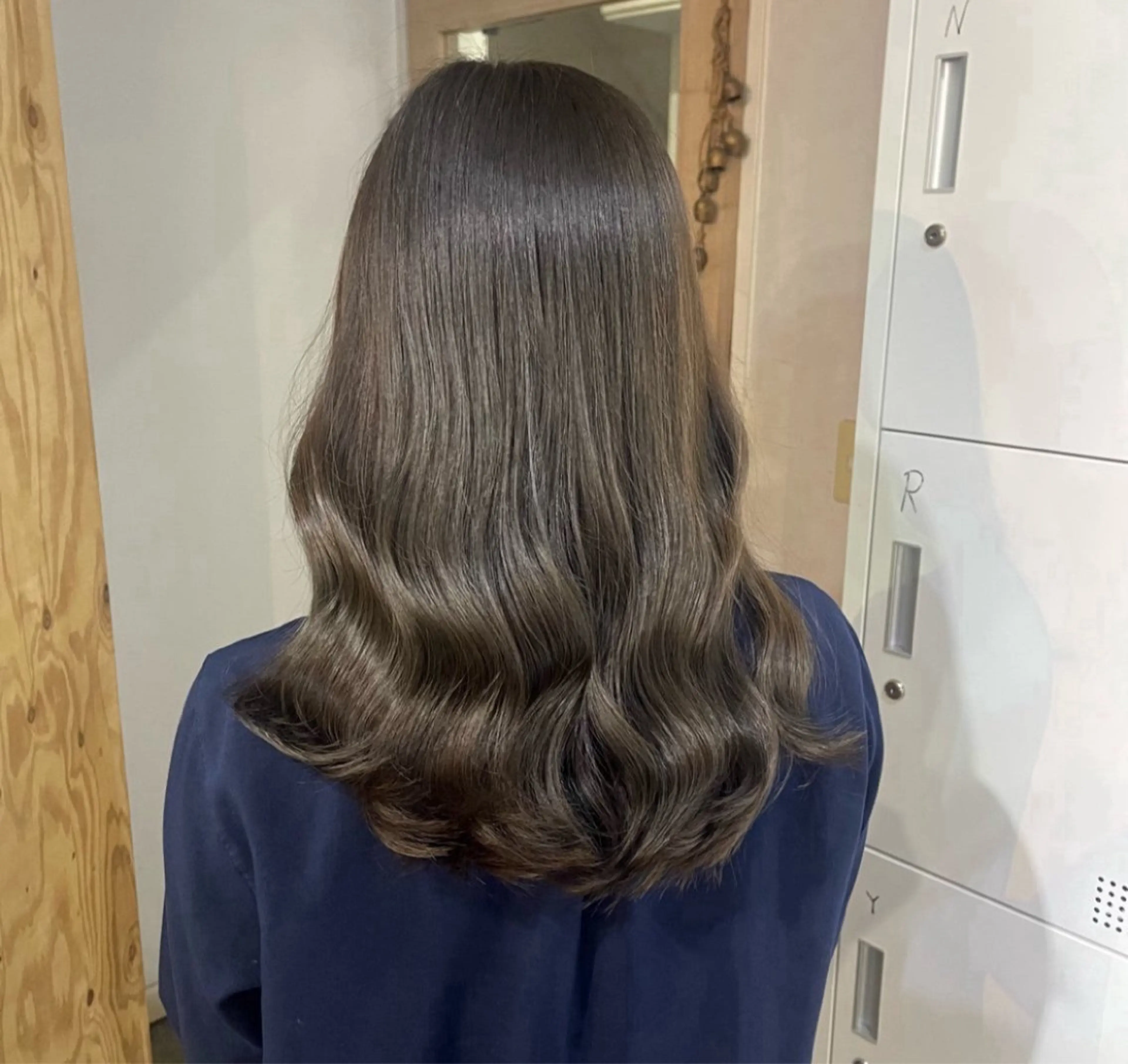 セミロング オオニシ オト☁️のヘアスタイル