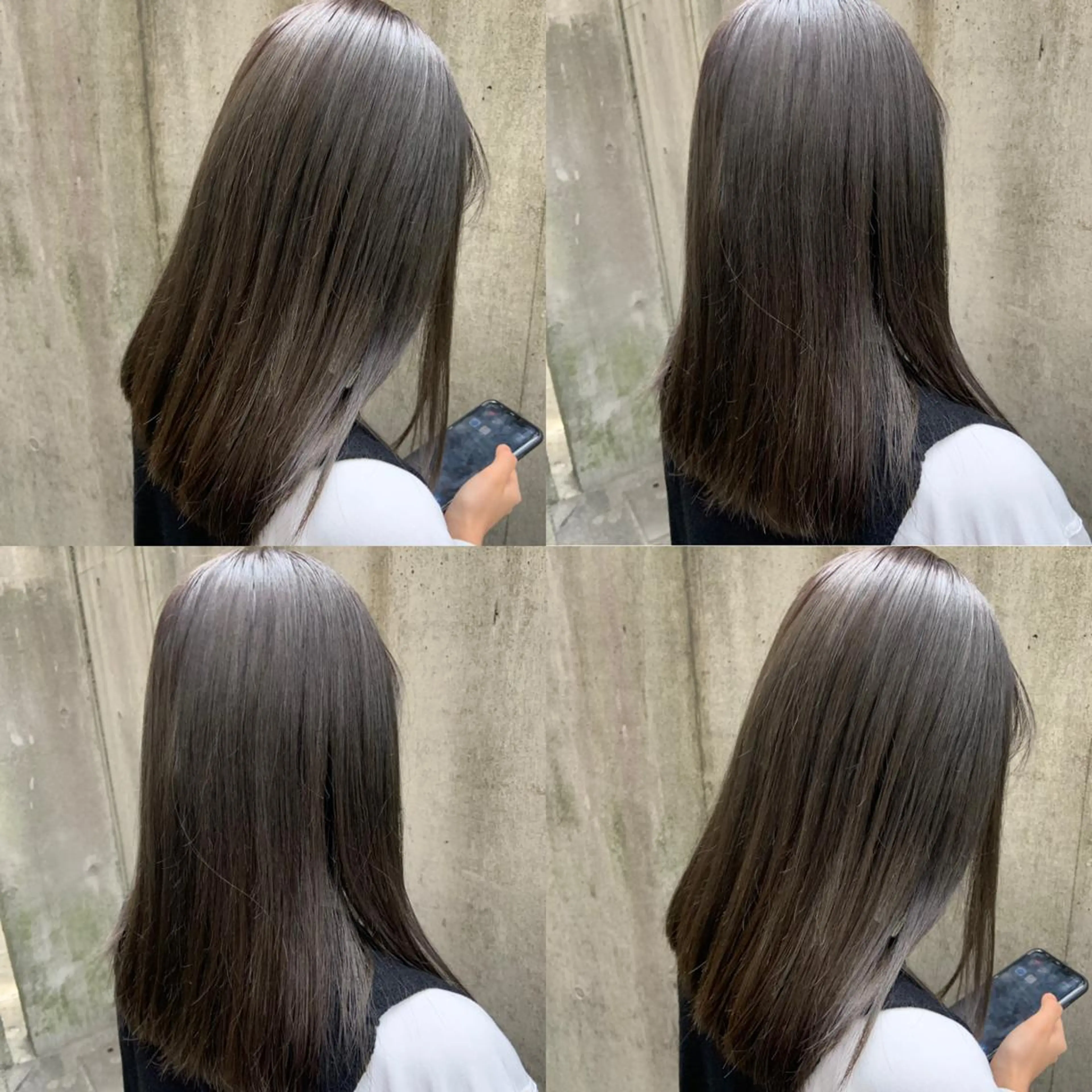 ミディアム カラー 🤍透明感/韓国風 🤍サクラギヒトミのヘアスタイル