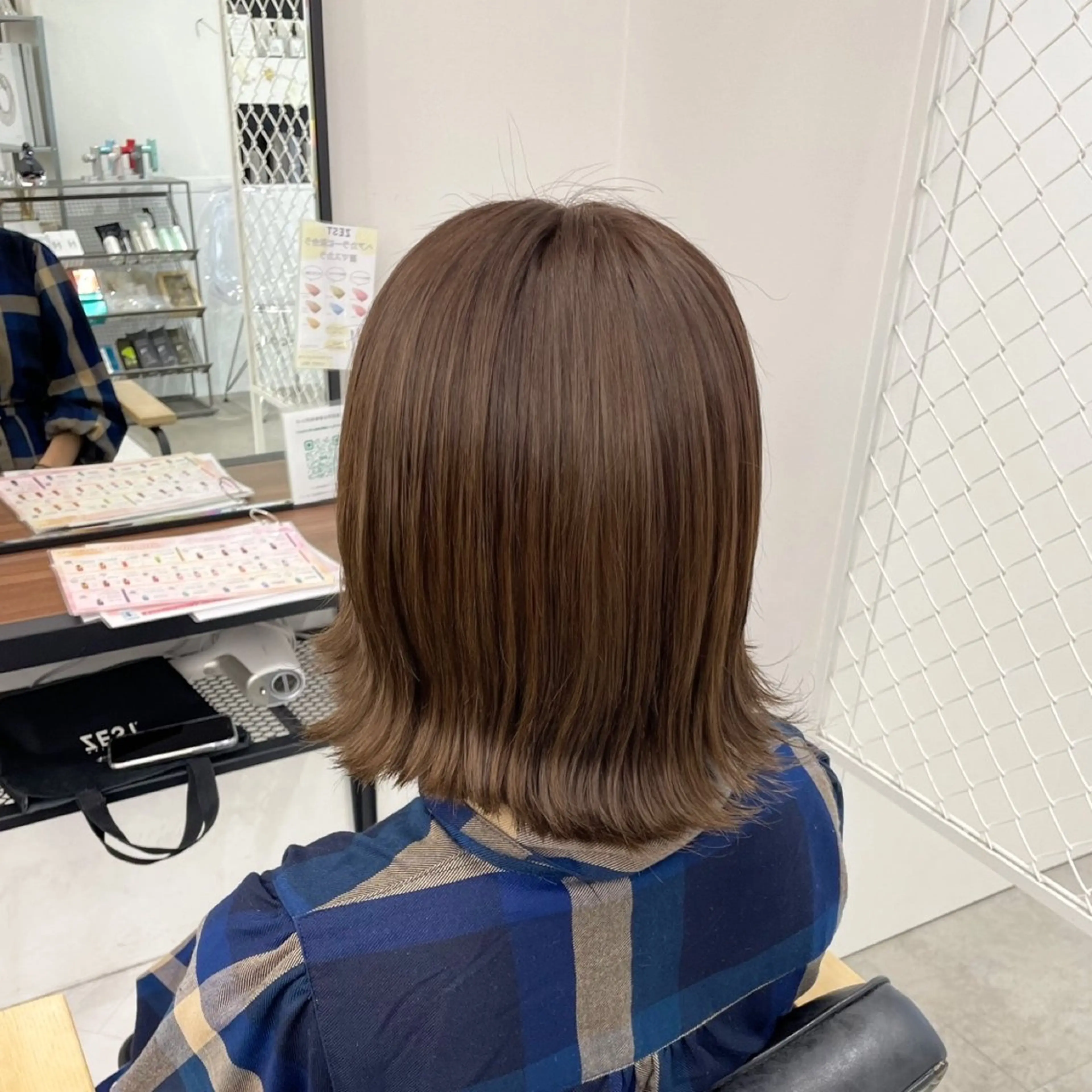 ショート カラー パーマ ヘアアレンジ メンズ トリートメント mona/ ストレートスタイル✨のヘアスタイル