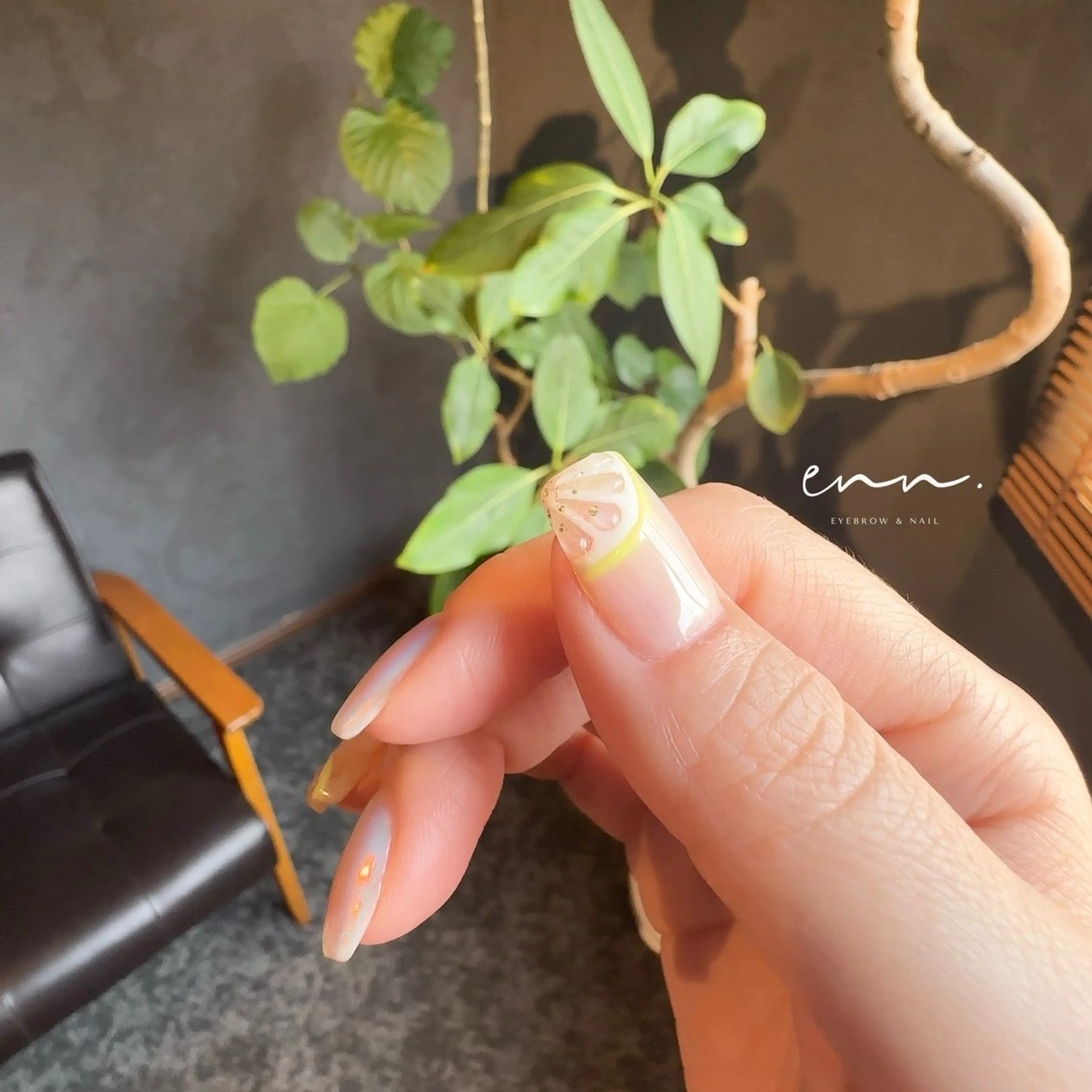 ネイル ジェルネイル メンズネイル パラジェル enn. 【眉毛/ネイル】のネイルデザイン