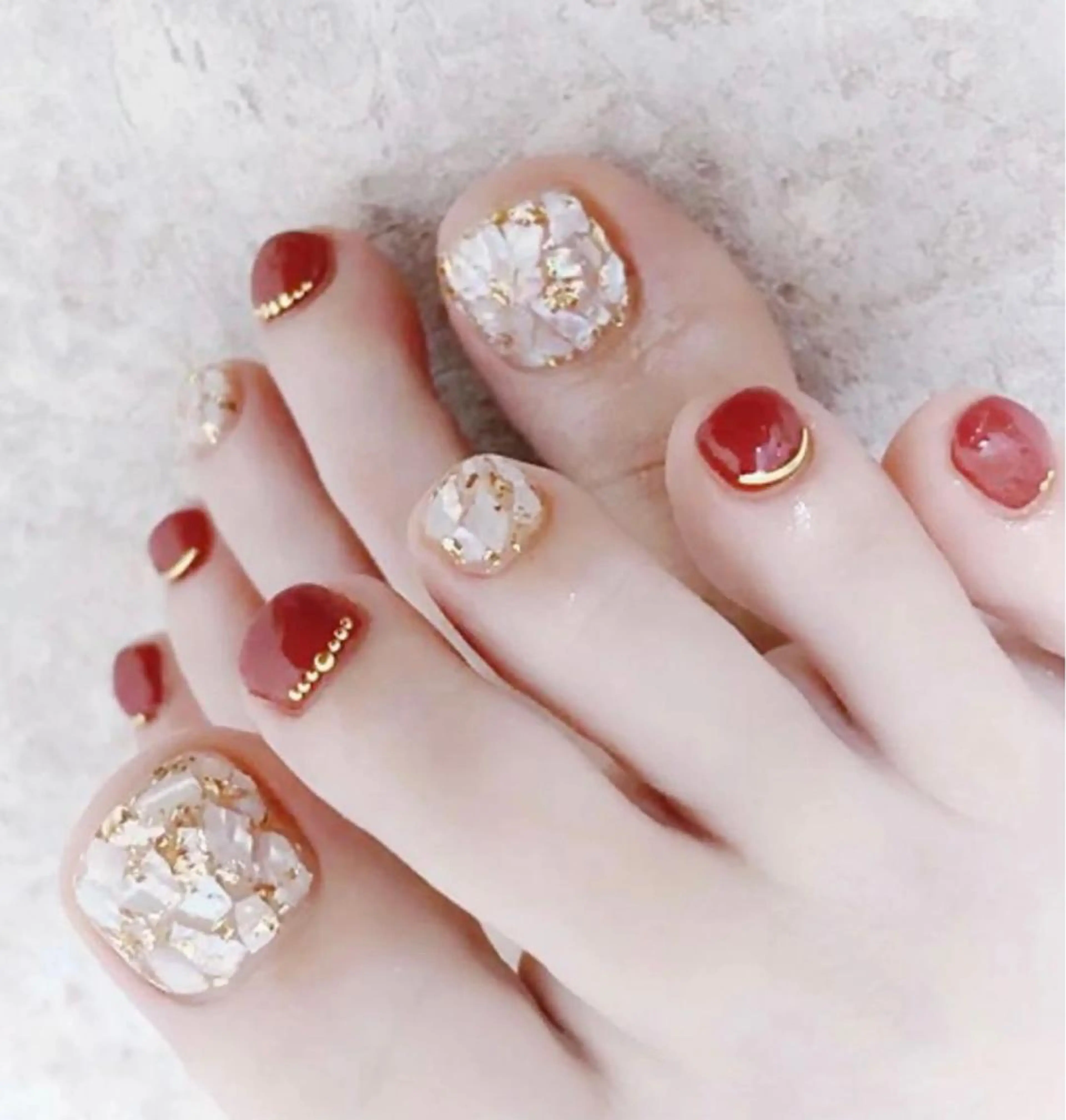 ネイル フットネイル Queens ciciのネイルデザイン