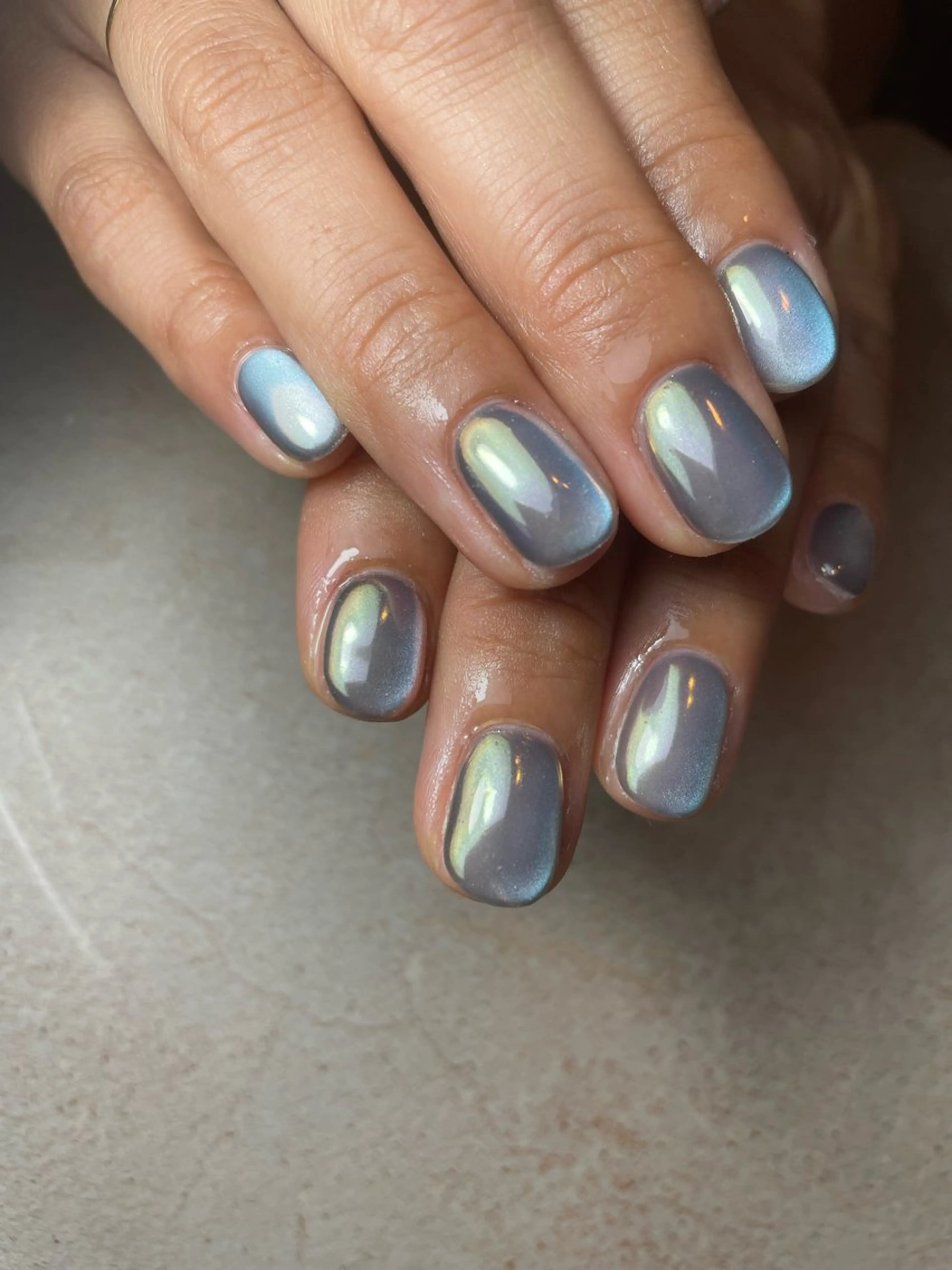 ネイル マグネットネイル ミラーネイル Kimura Keikoのネイルデザイン