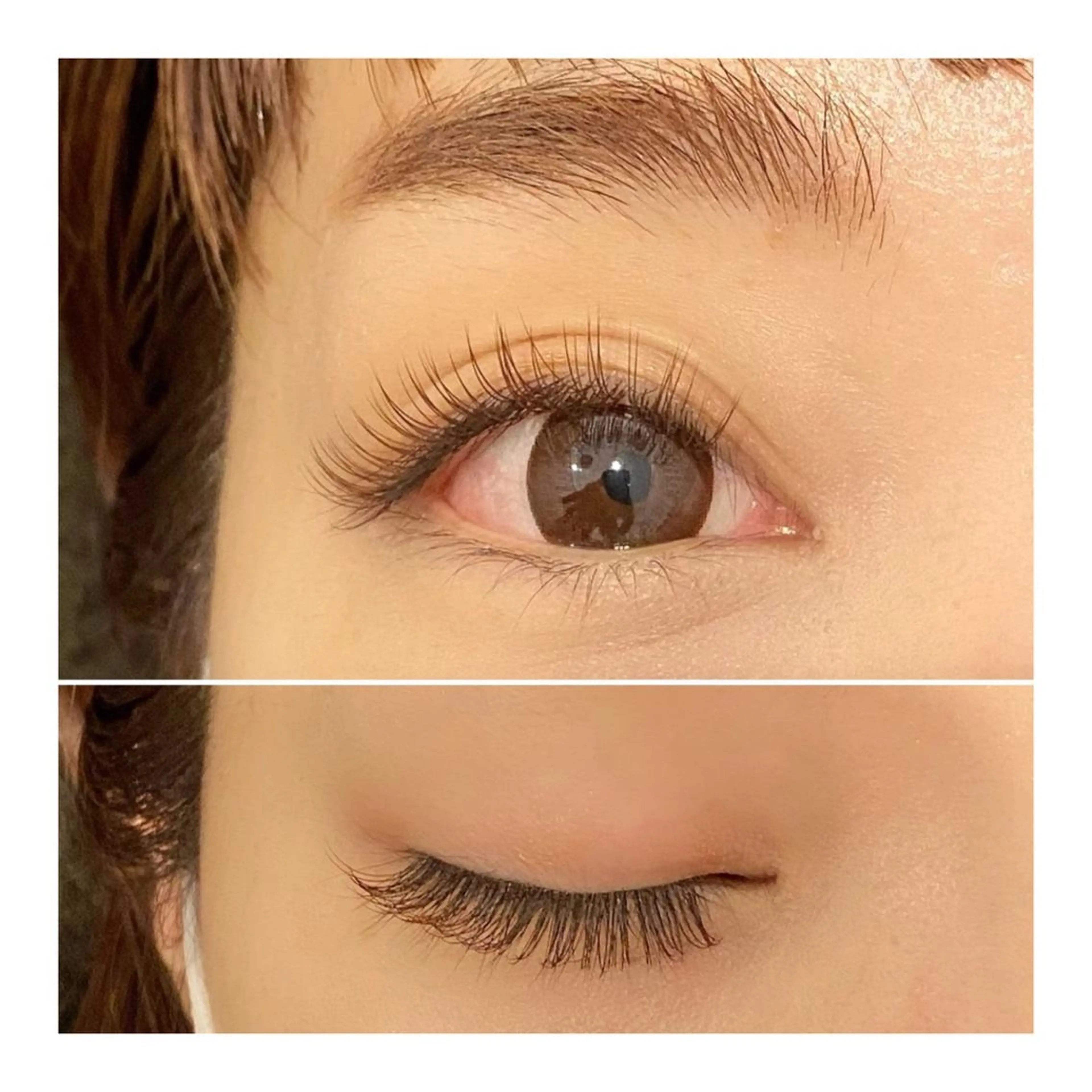 マツエク・マツパ カラーマツエク sharesalon suzukaのマツエク・マツパデザイン