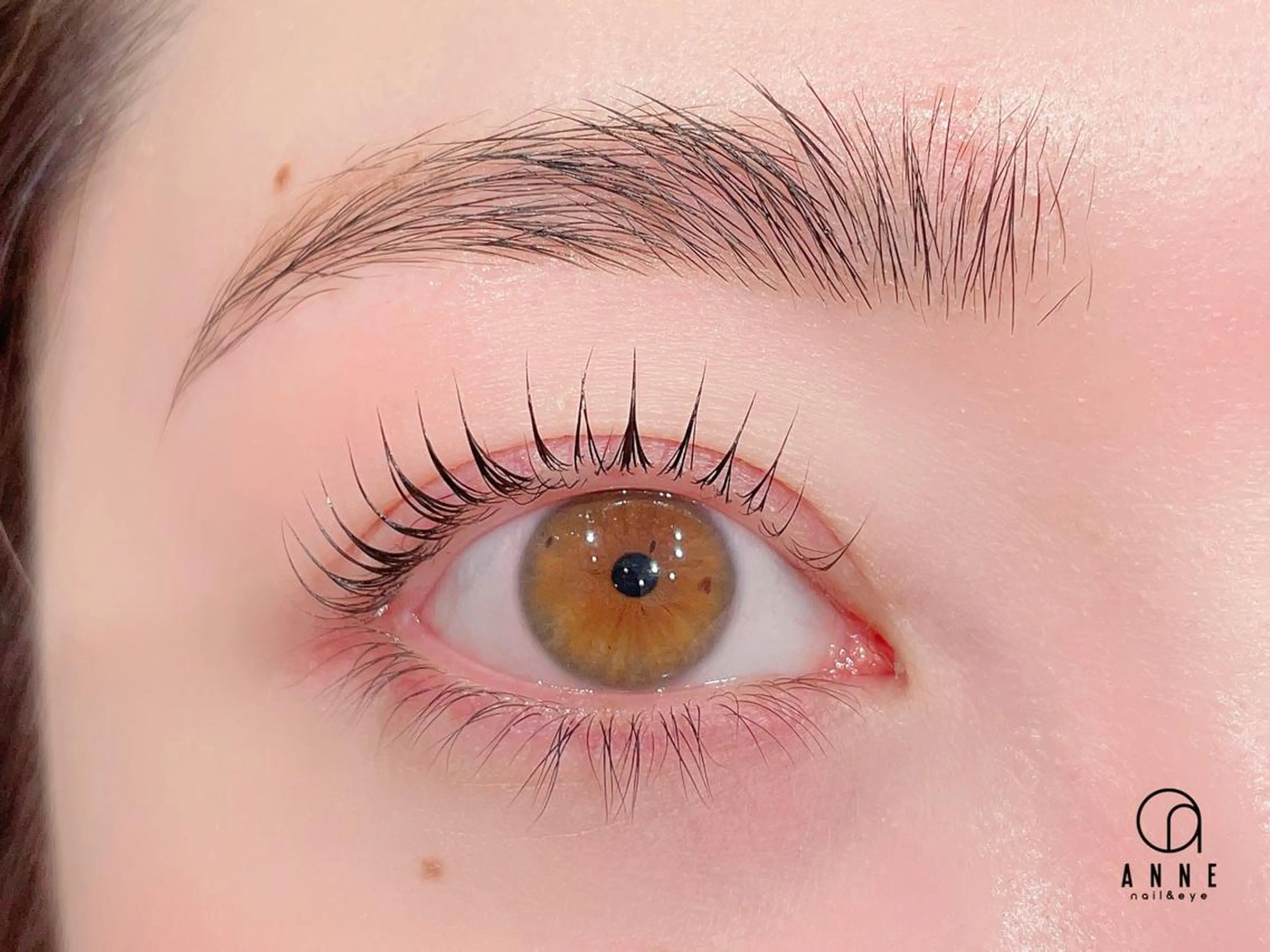 マツエク・マツパ パリジェンヌラッシュリフト ANNE kokeshiのマツエク・マツパデザイン