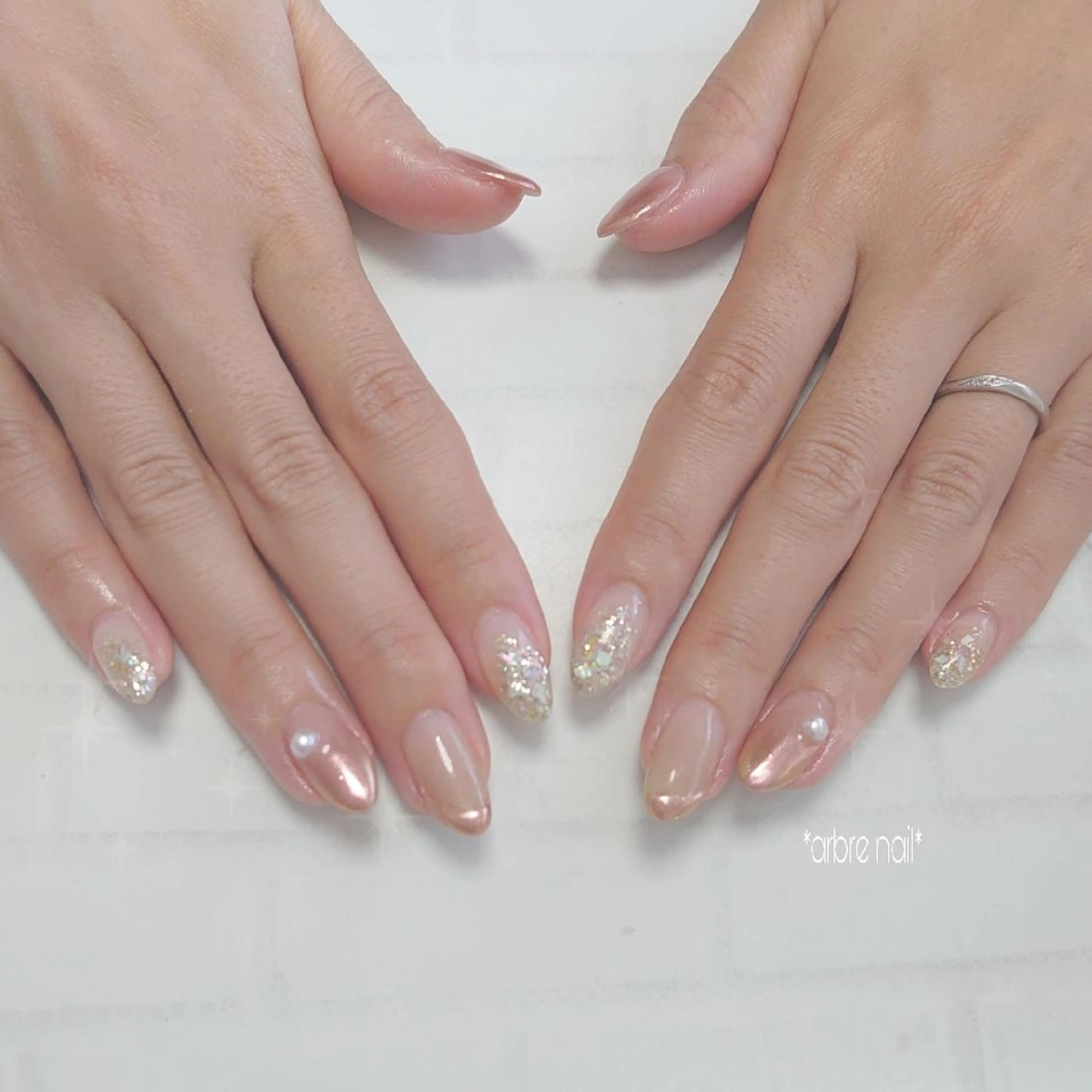 ネイル ＊arbre nail＊.アーブルネイル所属・✯.。 arbre  nail 。✯.のネイルデザイン