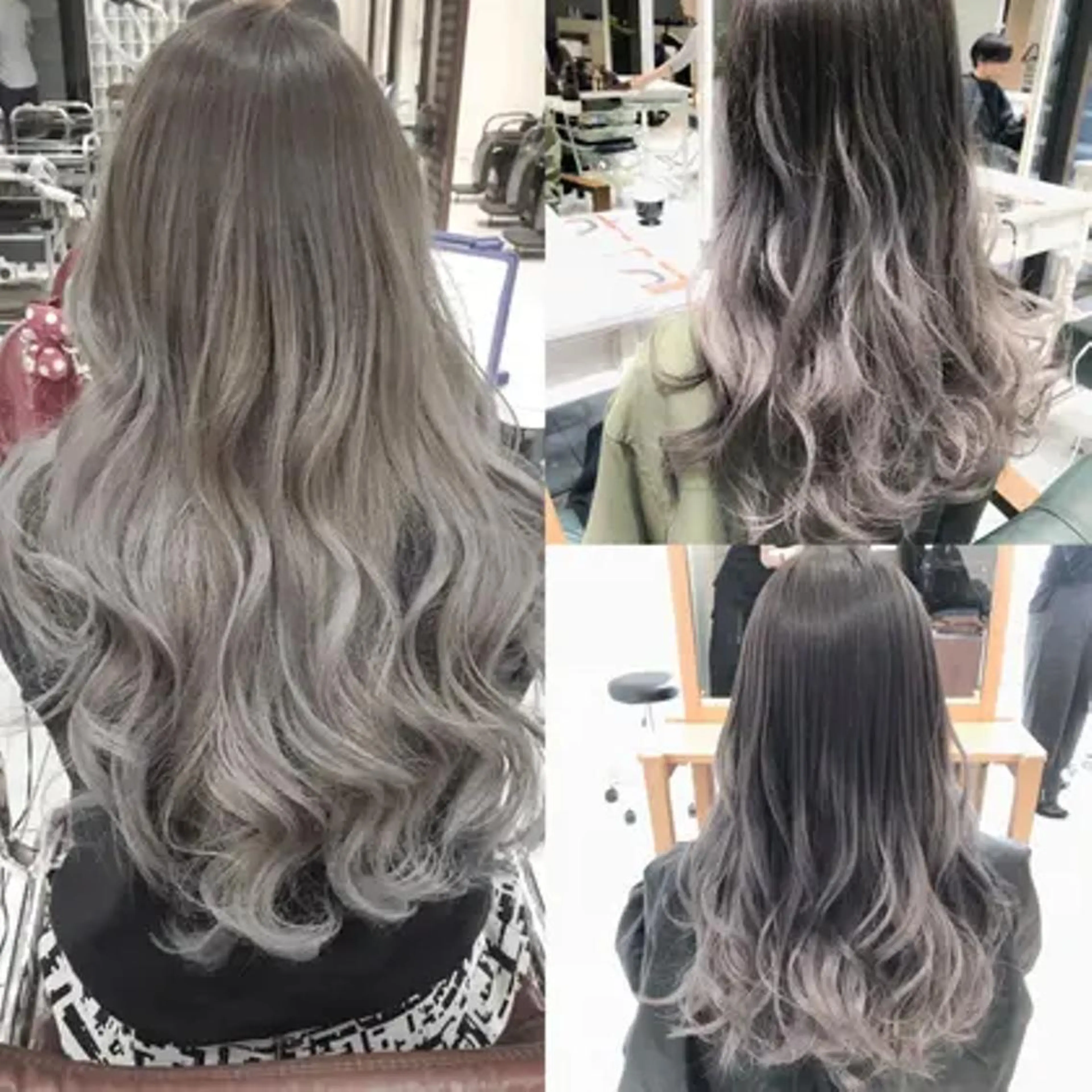 カラー ヘアアレンジ ロング Days 透明感カラーのヘアスタイル