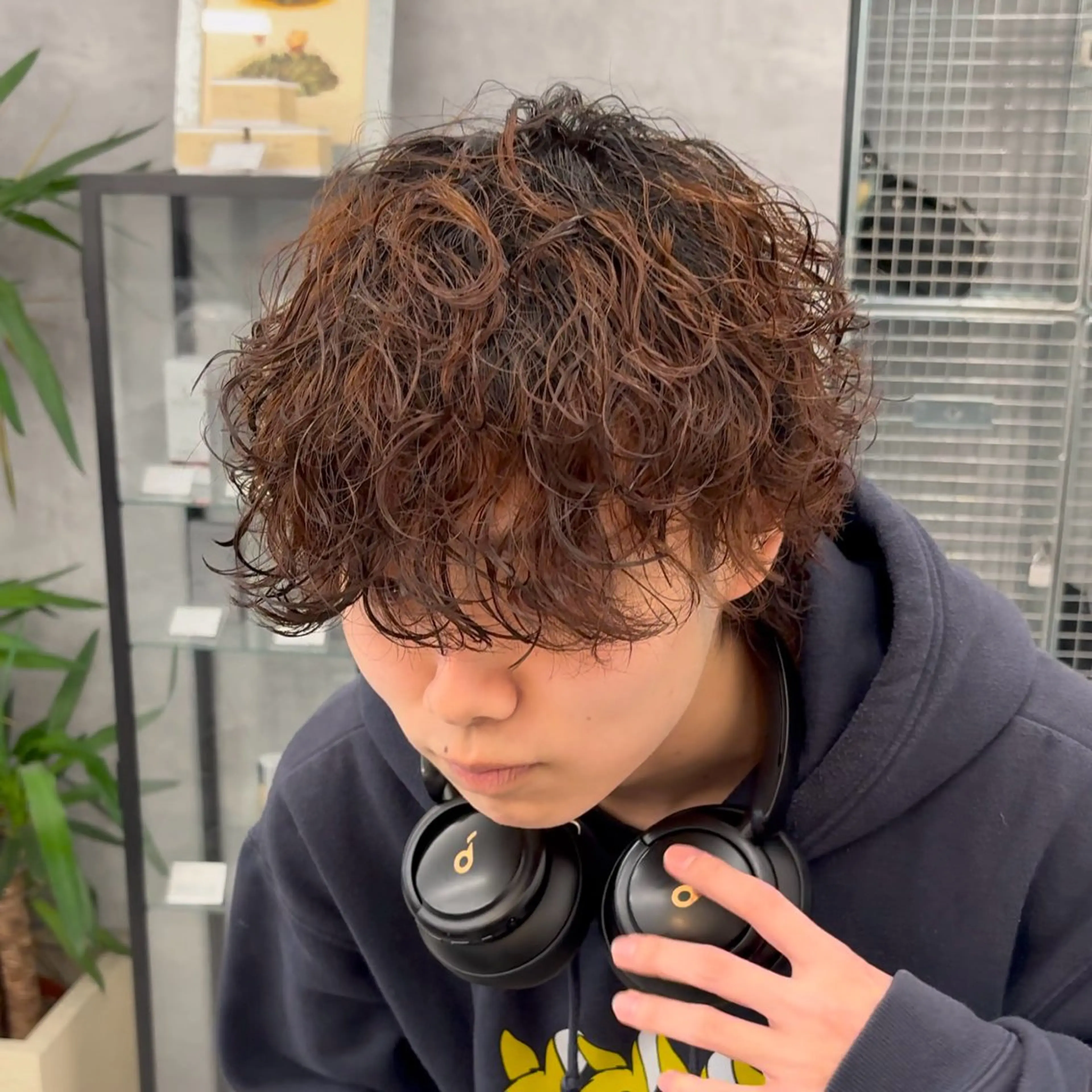 【✨メンズ限定✨】パーマ➕カット➕ワンカラー➕セット➕トリートメント(2step)の写真