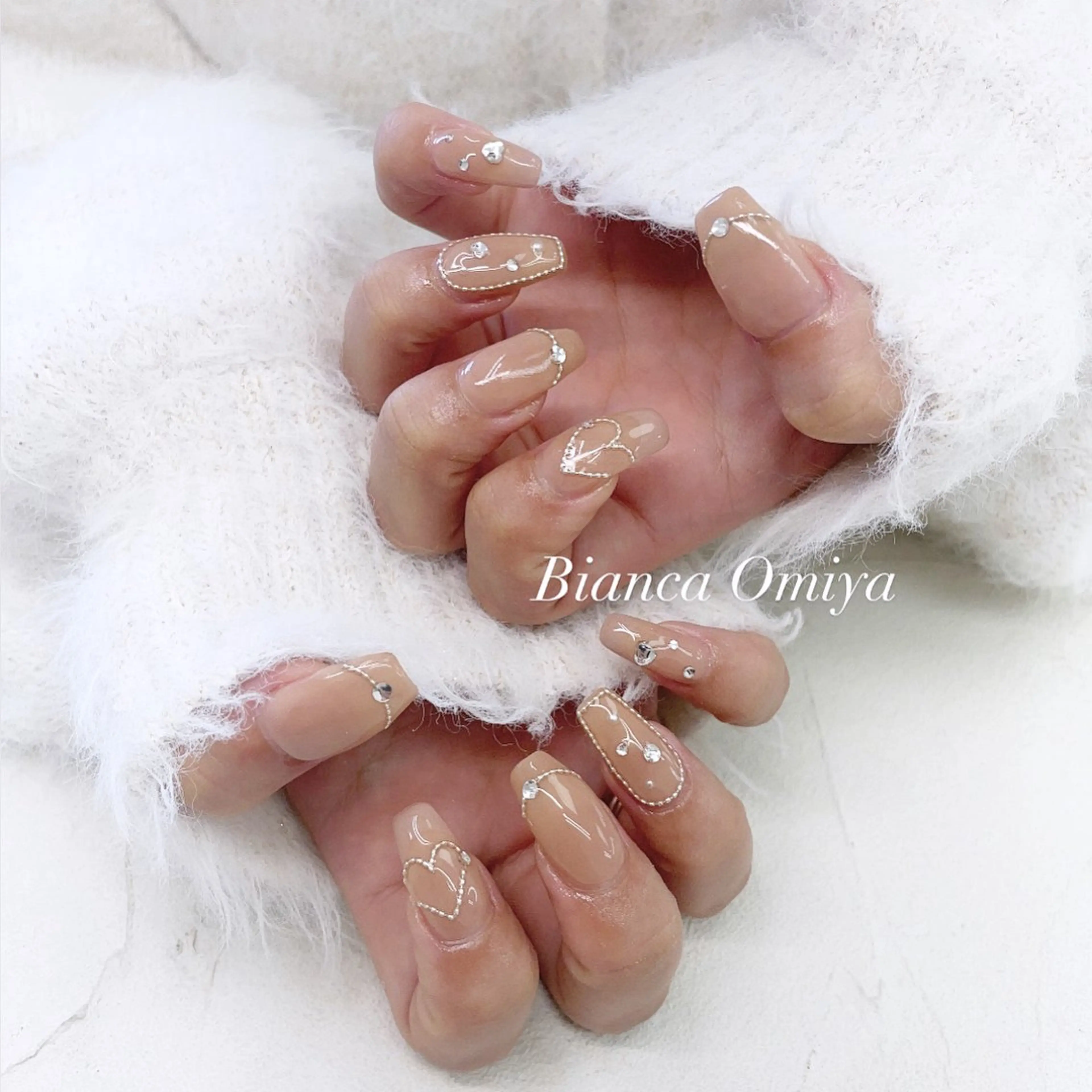 ネイル ハンドネイル 🫧Bianca 北浦和🫧野原のネイルデザイン