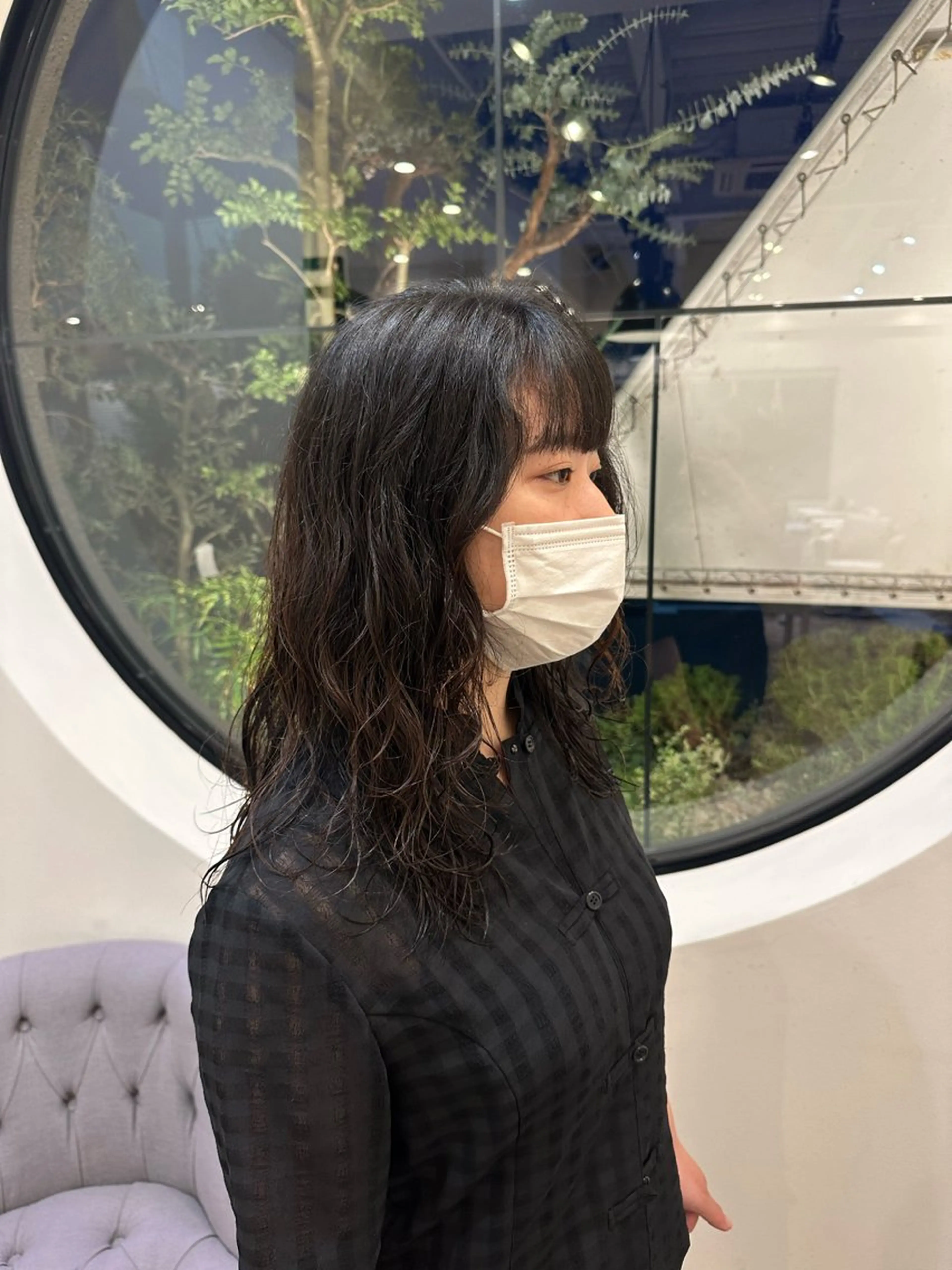 ロング ロジェブルー 川合【和泉中央】のヘアスタイル