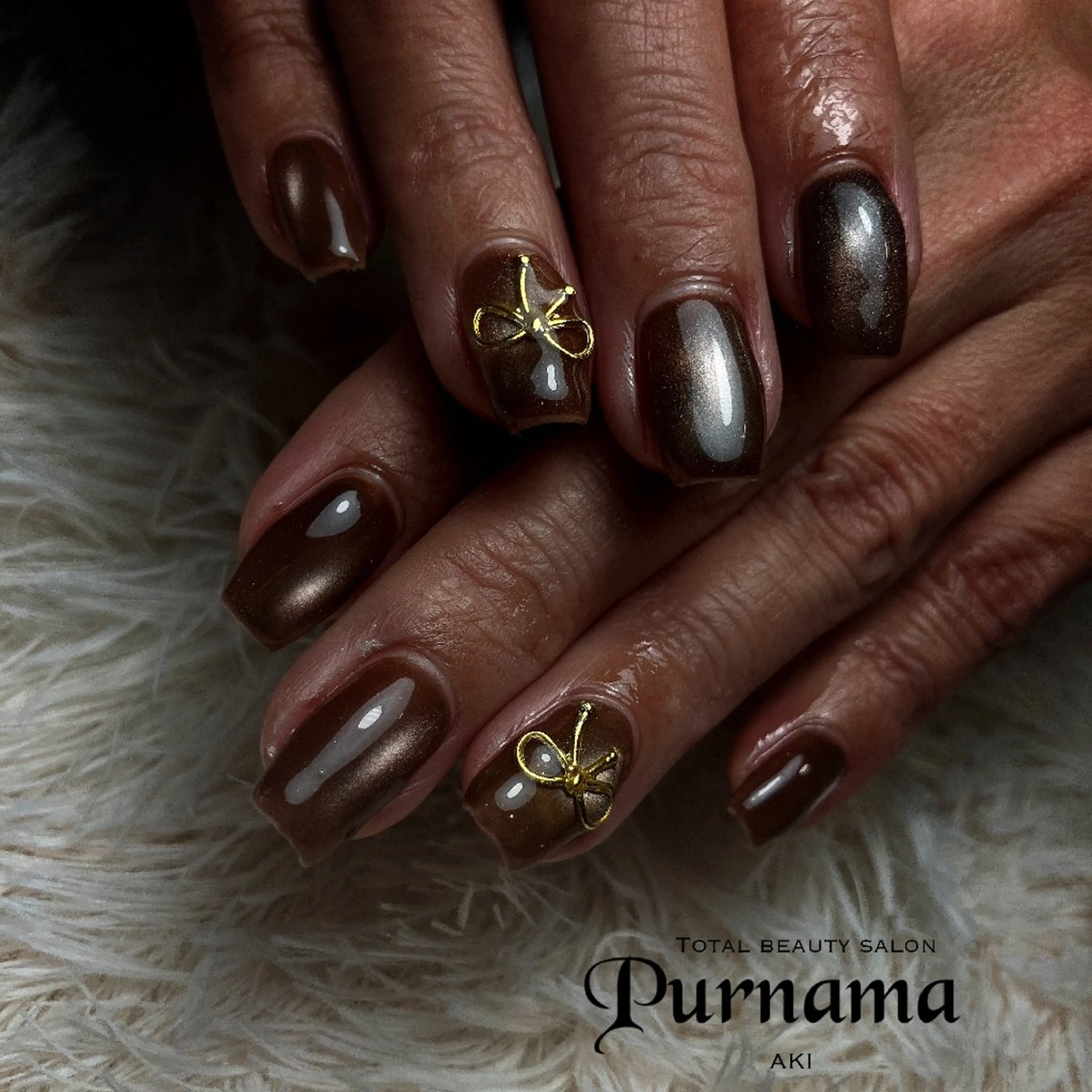 ネイル ハンドネイル Purnama あきのネイルデザイン