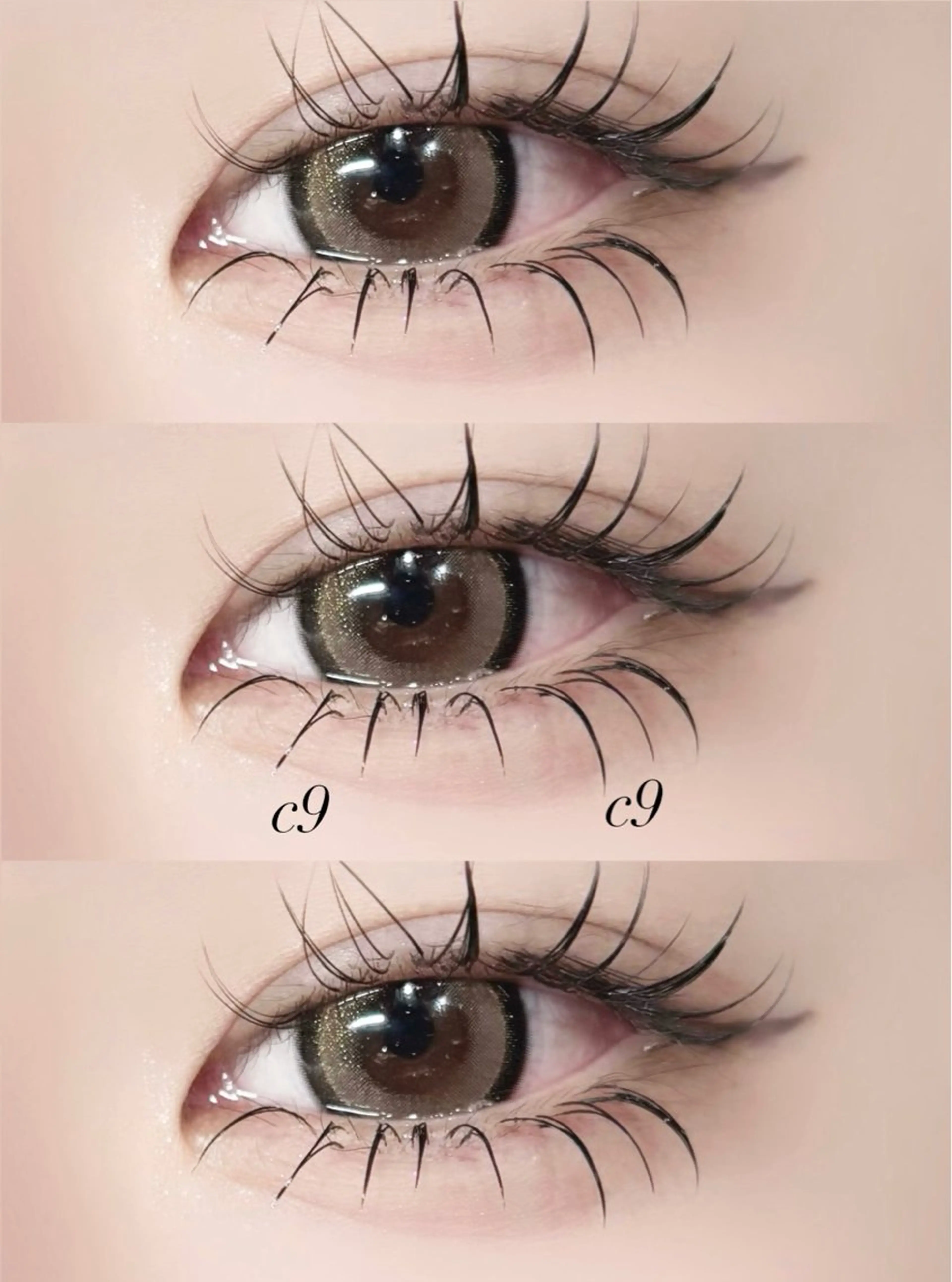 マツエク・マツパ 下まつげエクステ 小松 未夢のマツエク・マツパデザイン