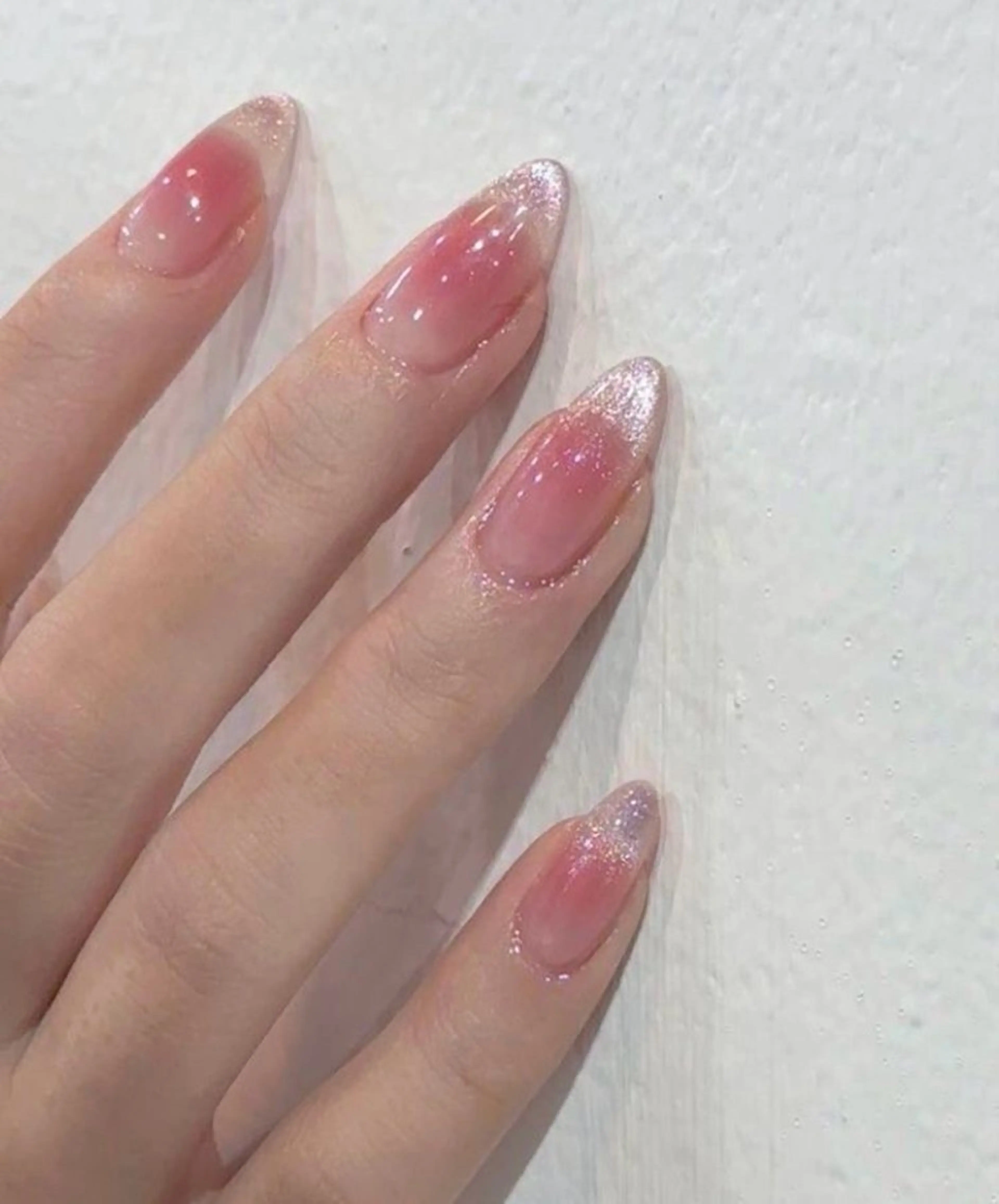 ネイル チークネイル ハンドネイル MOON nailsのネイルデザイン