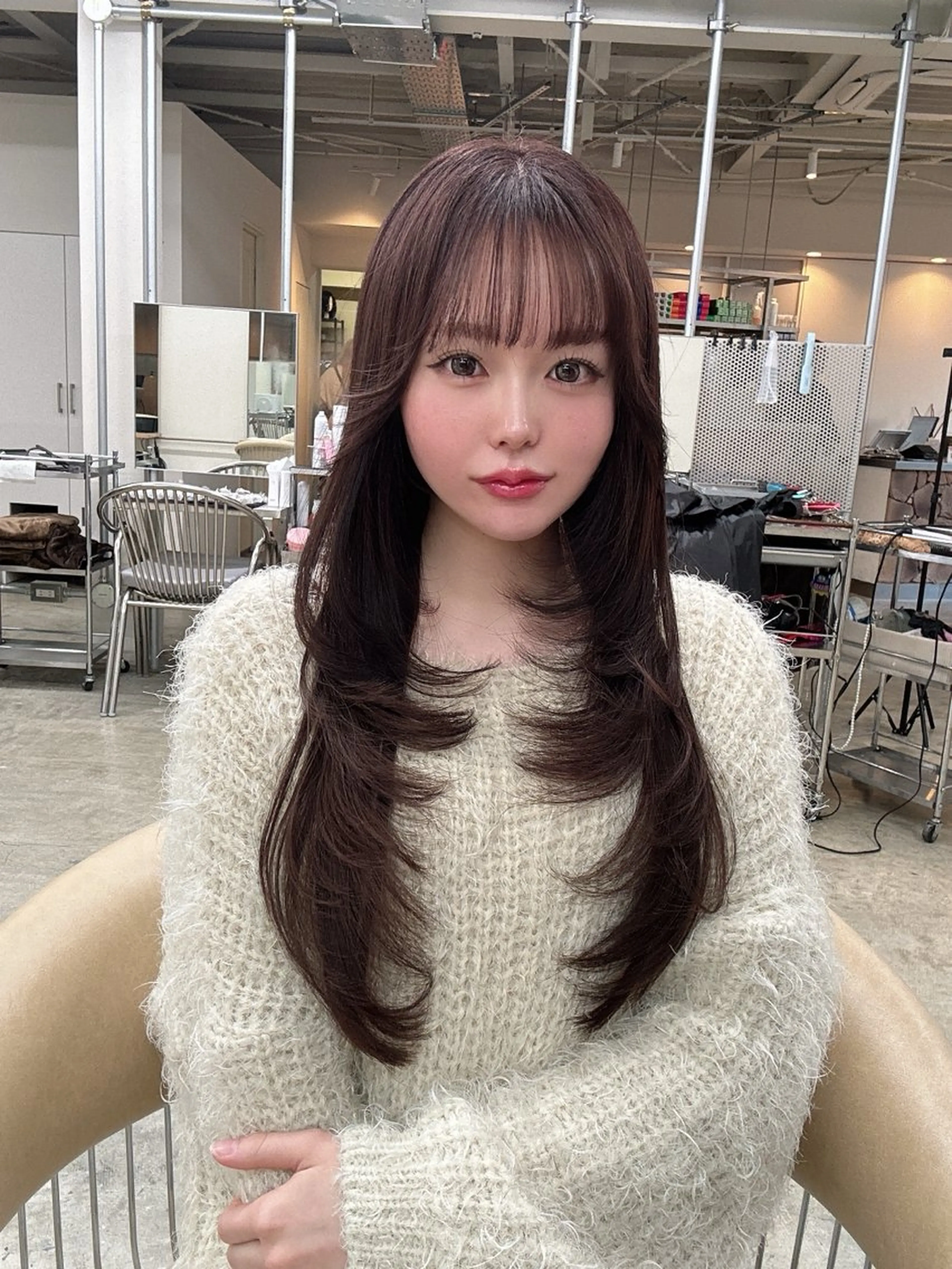 ロング カラーリスト Maiのヘアスタイル