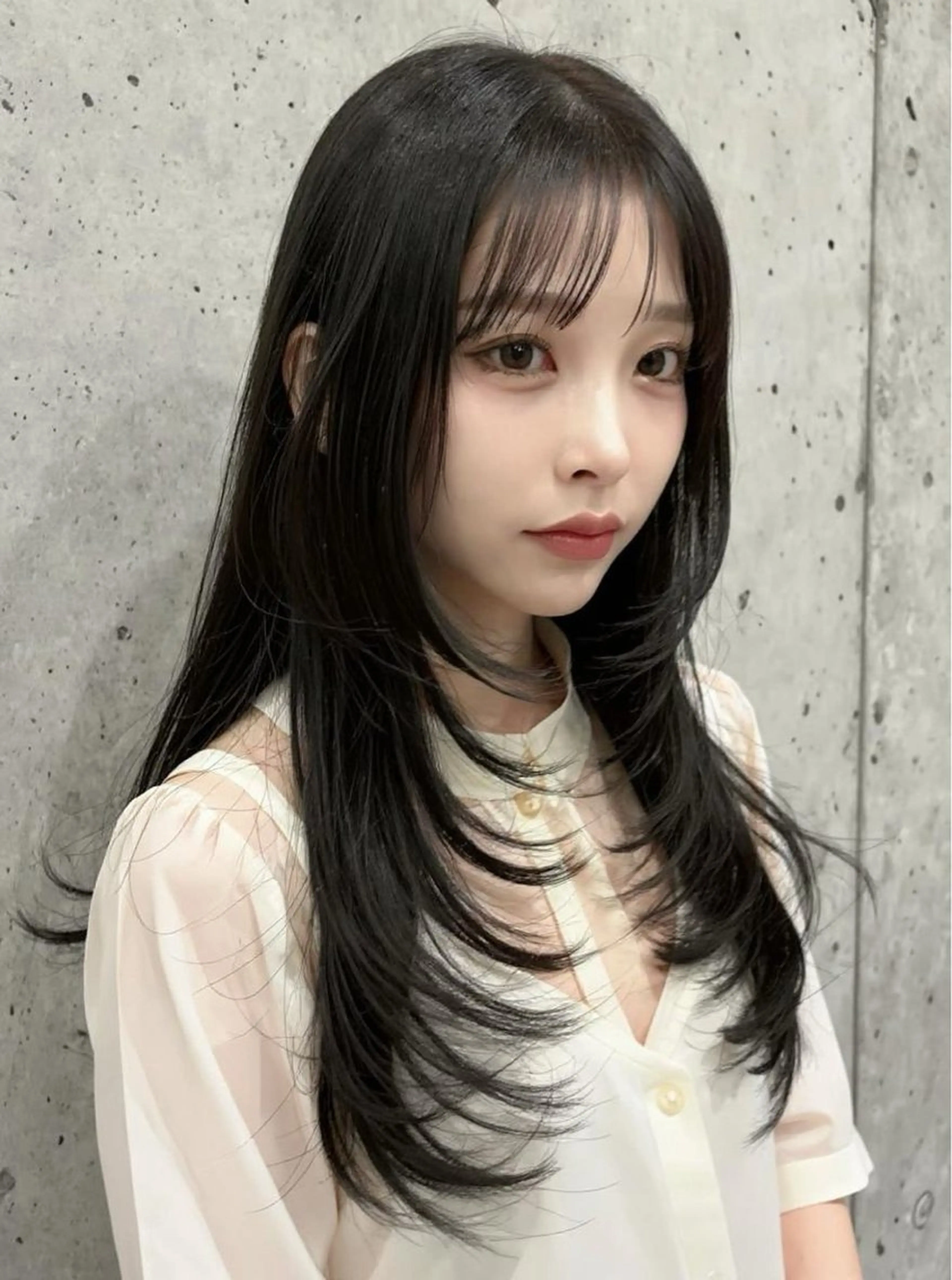 ロング カット ヘアカラー トリートメント サロウィン銀座RAYⅡ所属・❣️髪質改善/ 美髪矯正/沼座悠人のヘアスタイル