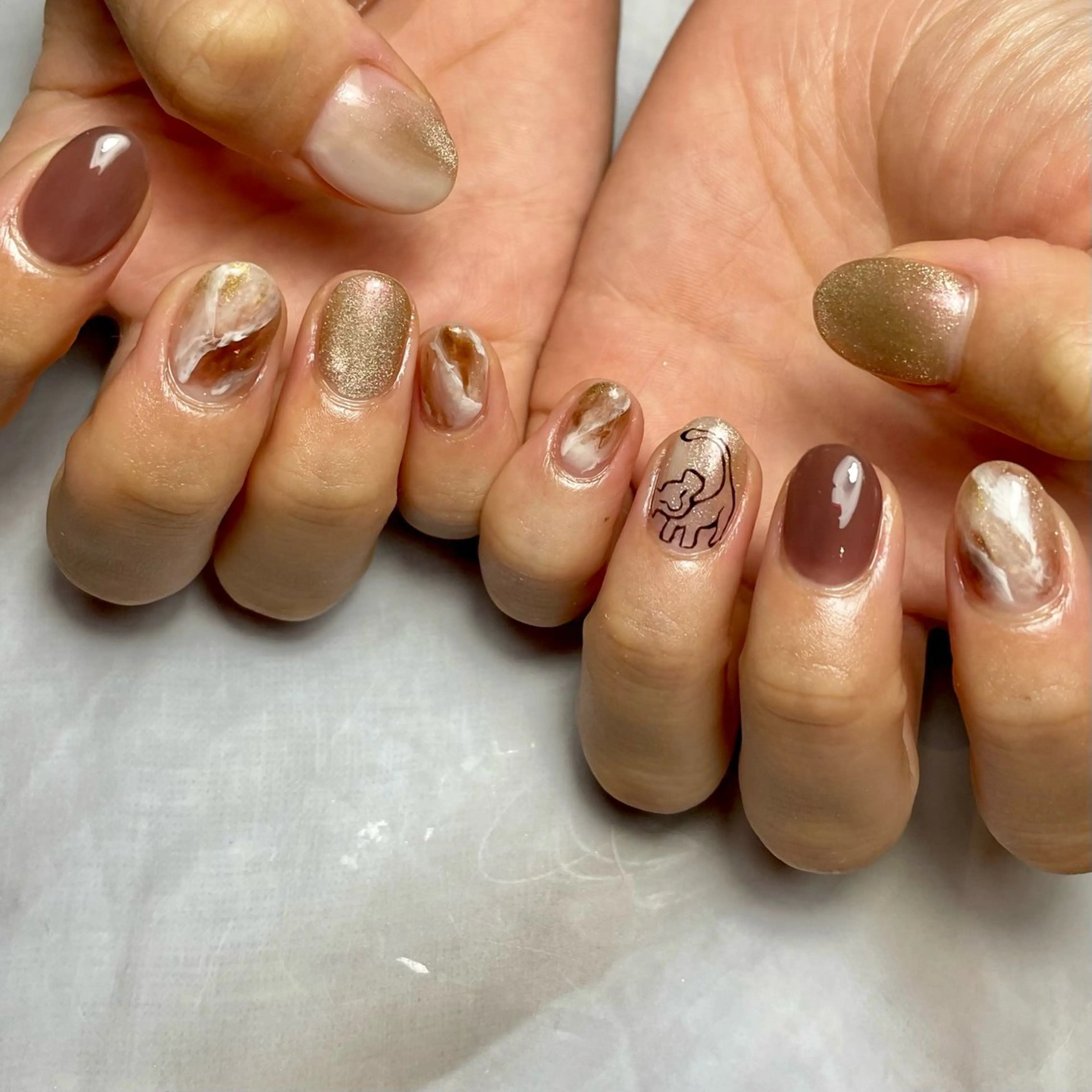 ネイル 持ち込み Reflection marikoのネイルデザイン