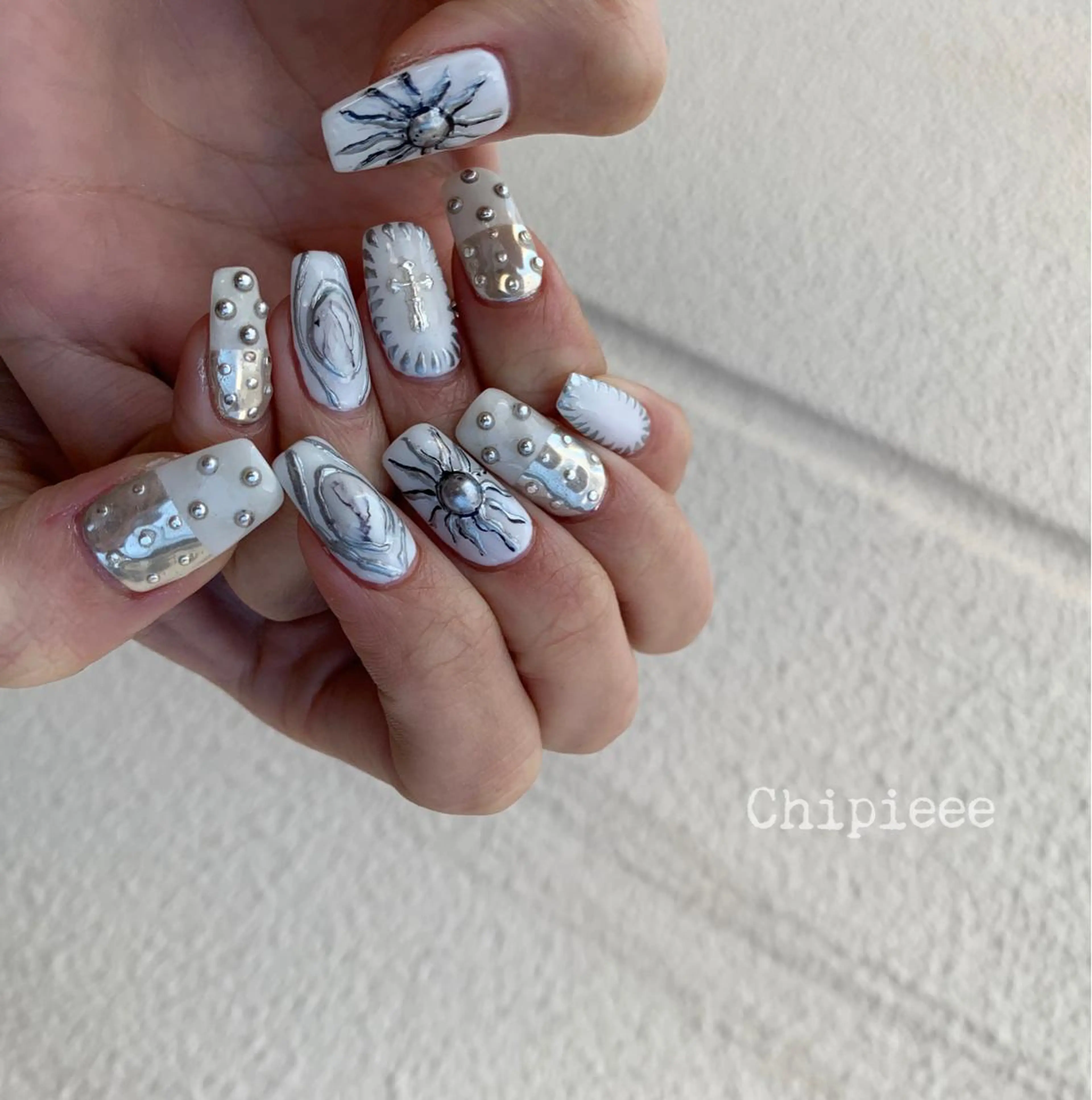 ネイル ハンドネイル revia所属・ERI Nailistのネイルデザイン