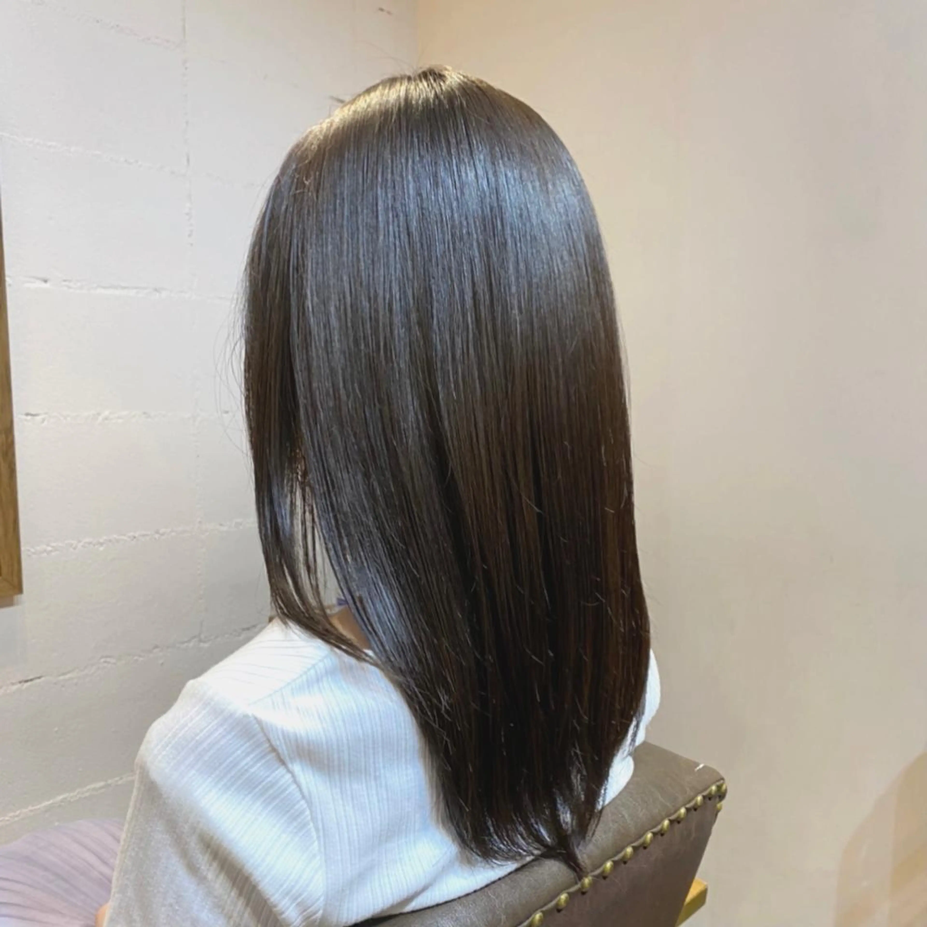 セミロング カラー アッシュ 【似合わせカット】 谷口海斗のヘアスタイル