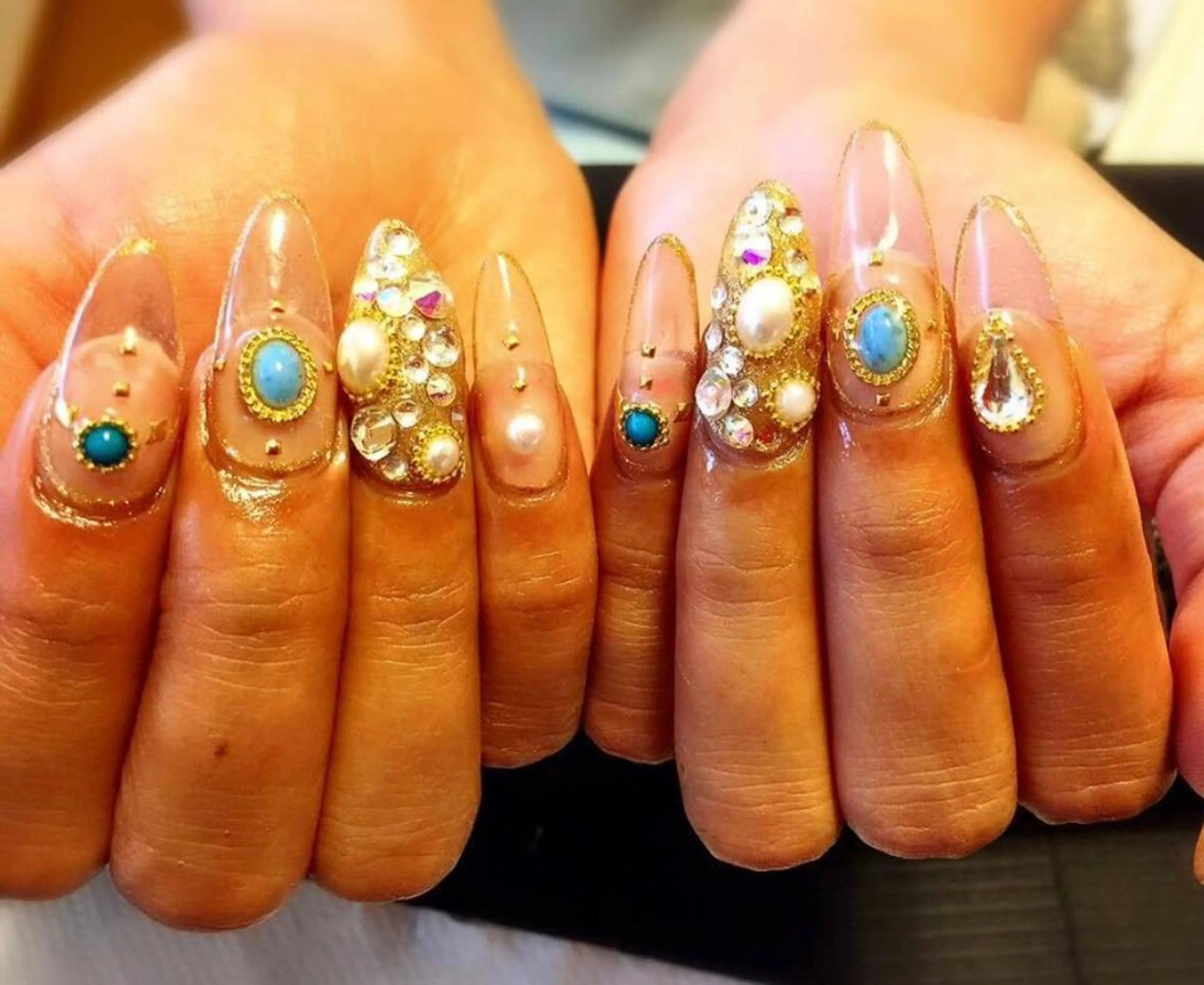 ネイル スカルプネイル nailsalon gagaのネイルデザイン