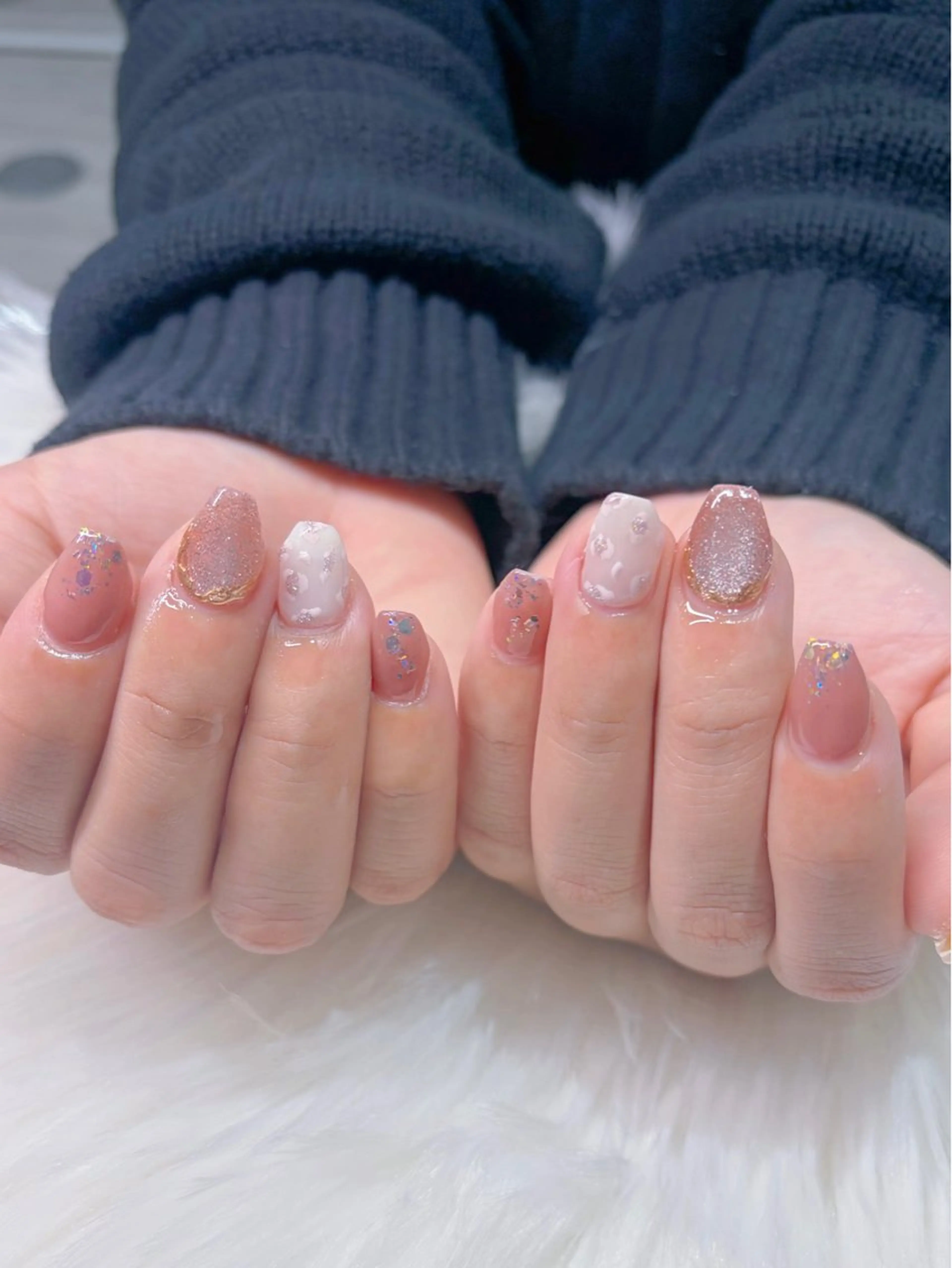 ネイル ピンク 春ネイル Viel💅 ~Kanon~のネイルデザイン