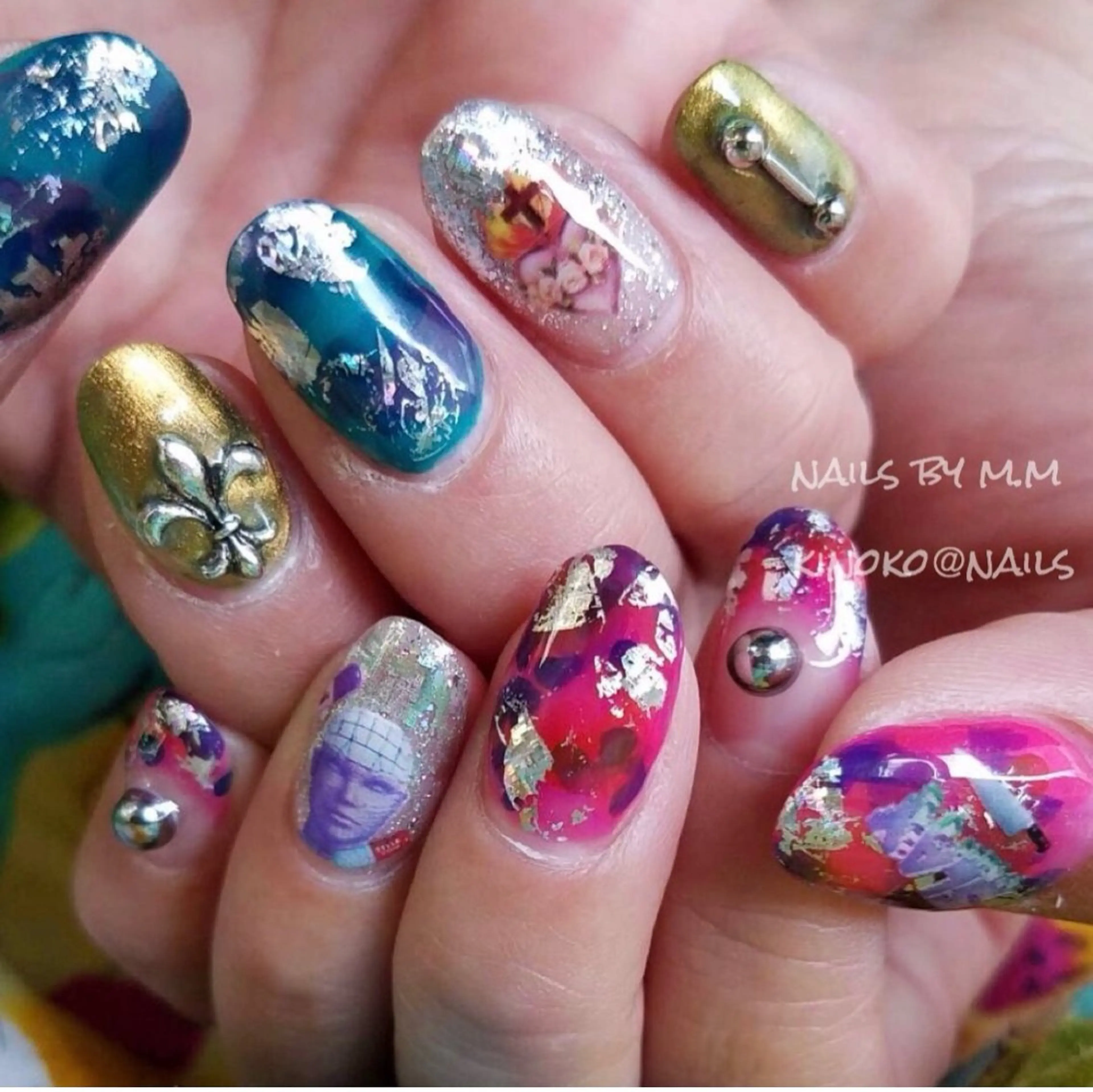 ネイル ハンドネイル 小宇宙所属・小宇宙 近鉄今里徒歩5分🧬のネイルデザイン