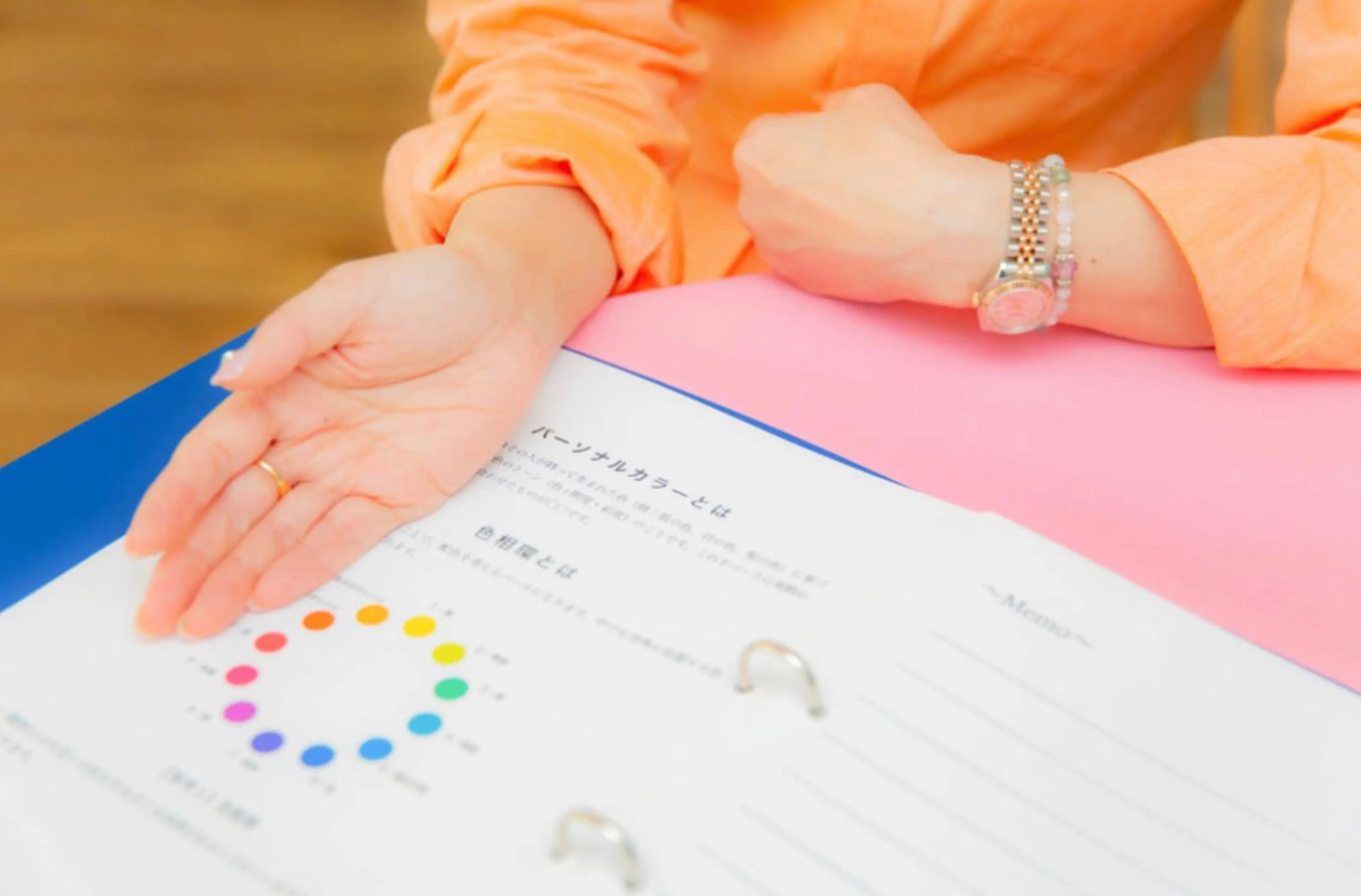 16タイプ診断＋フルメイクアップ＋メイクアドバイス＋行動心理カウンセリングの写真