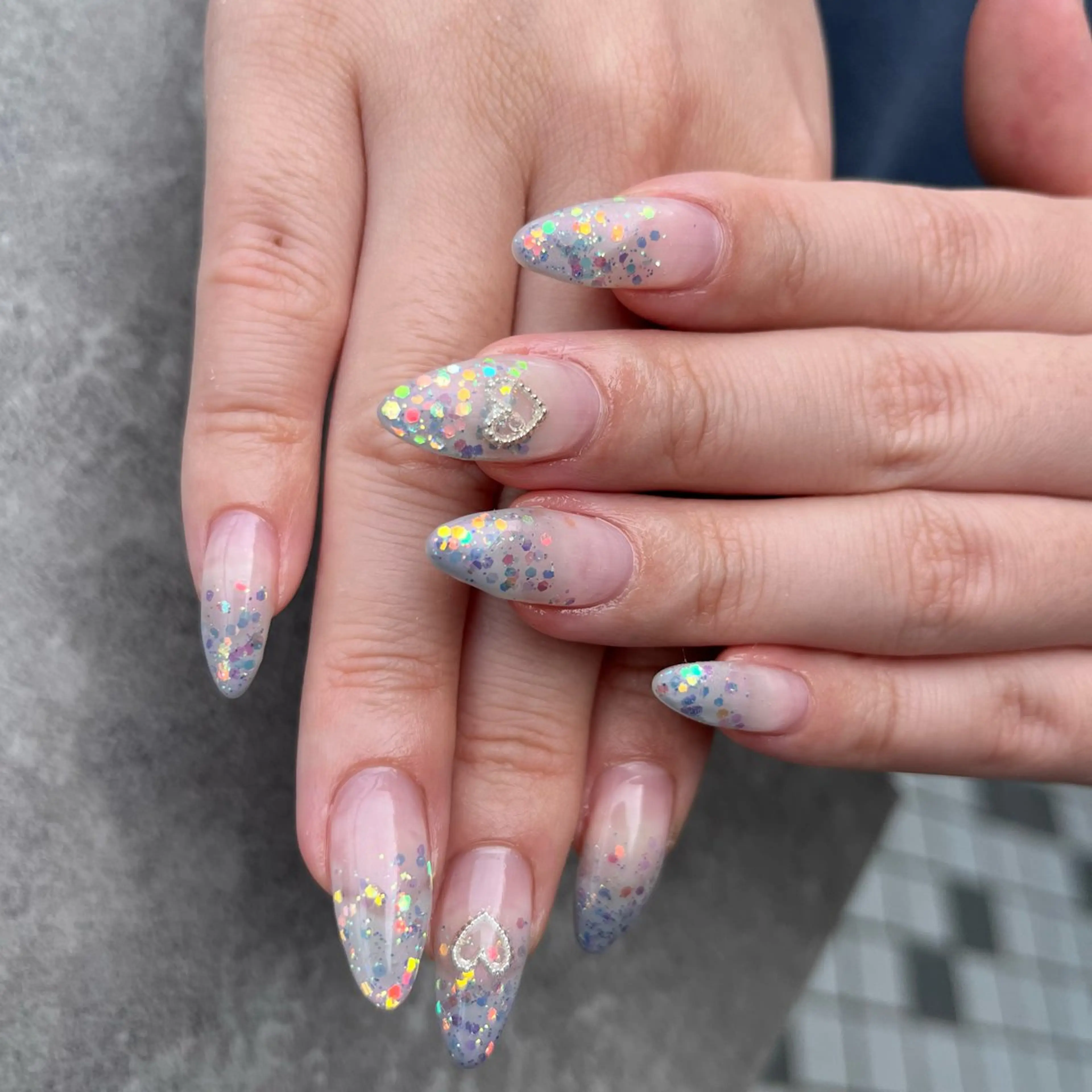 ネイル ロングネイル ハンドネイル Momonails Ayanoのネイルデザイン