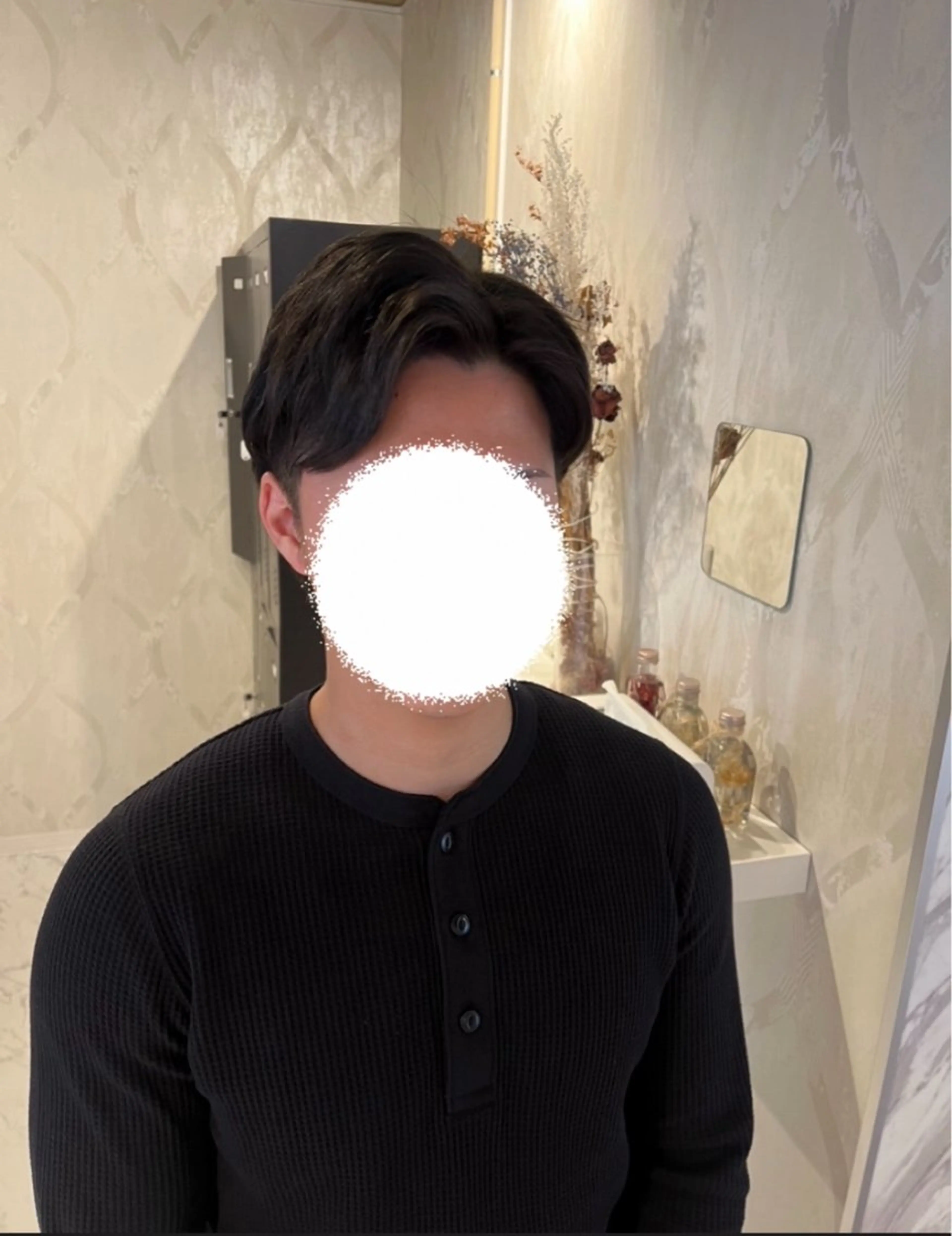 メンズ 石川 花奈のヘアスタイル