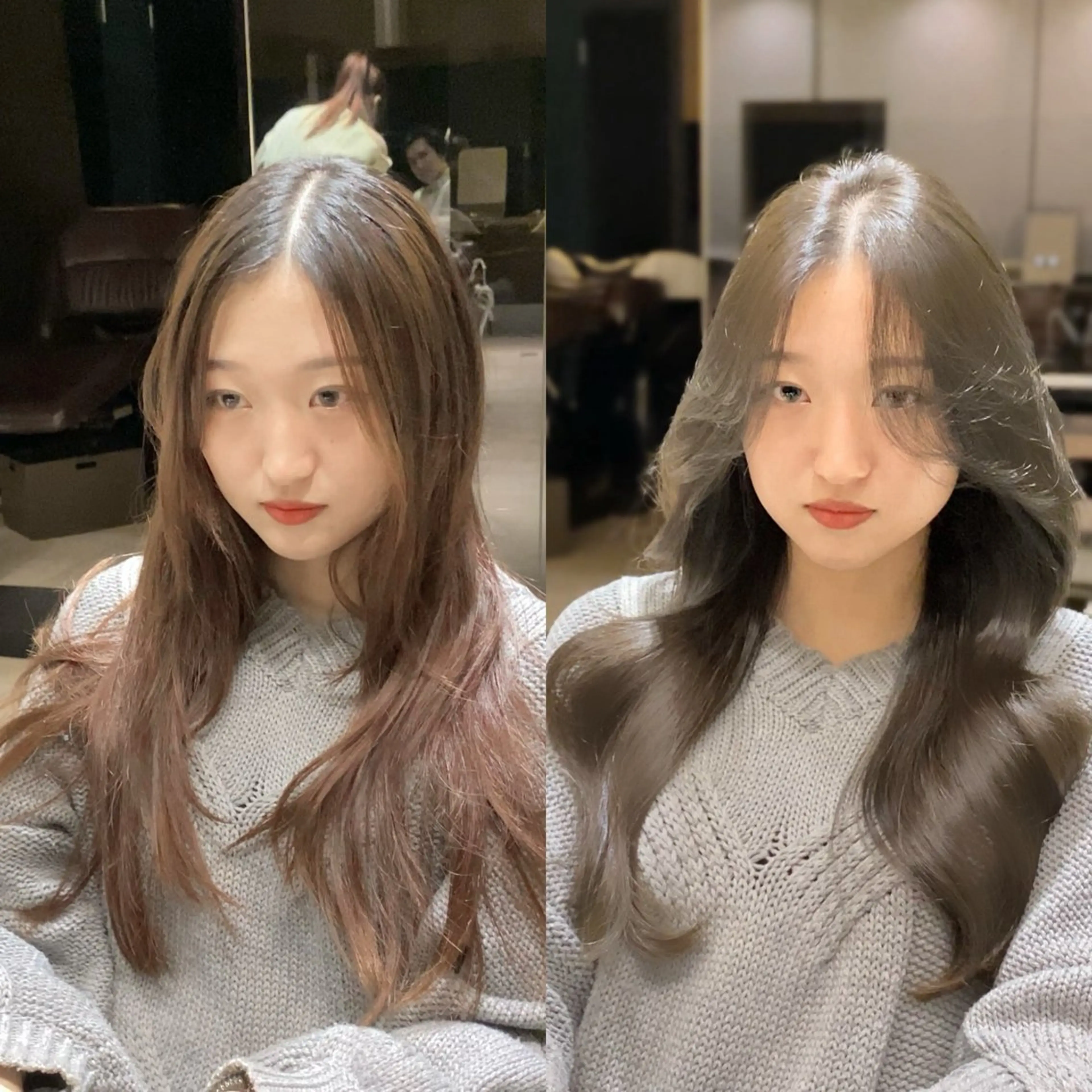 ロング カラー ヘアアレンジ 顔周り&ミディアム 特化/池袋/kokiのヘアスタイル