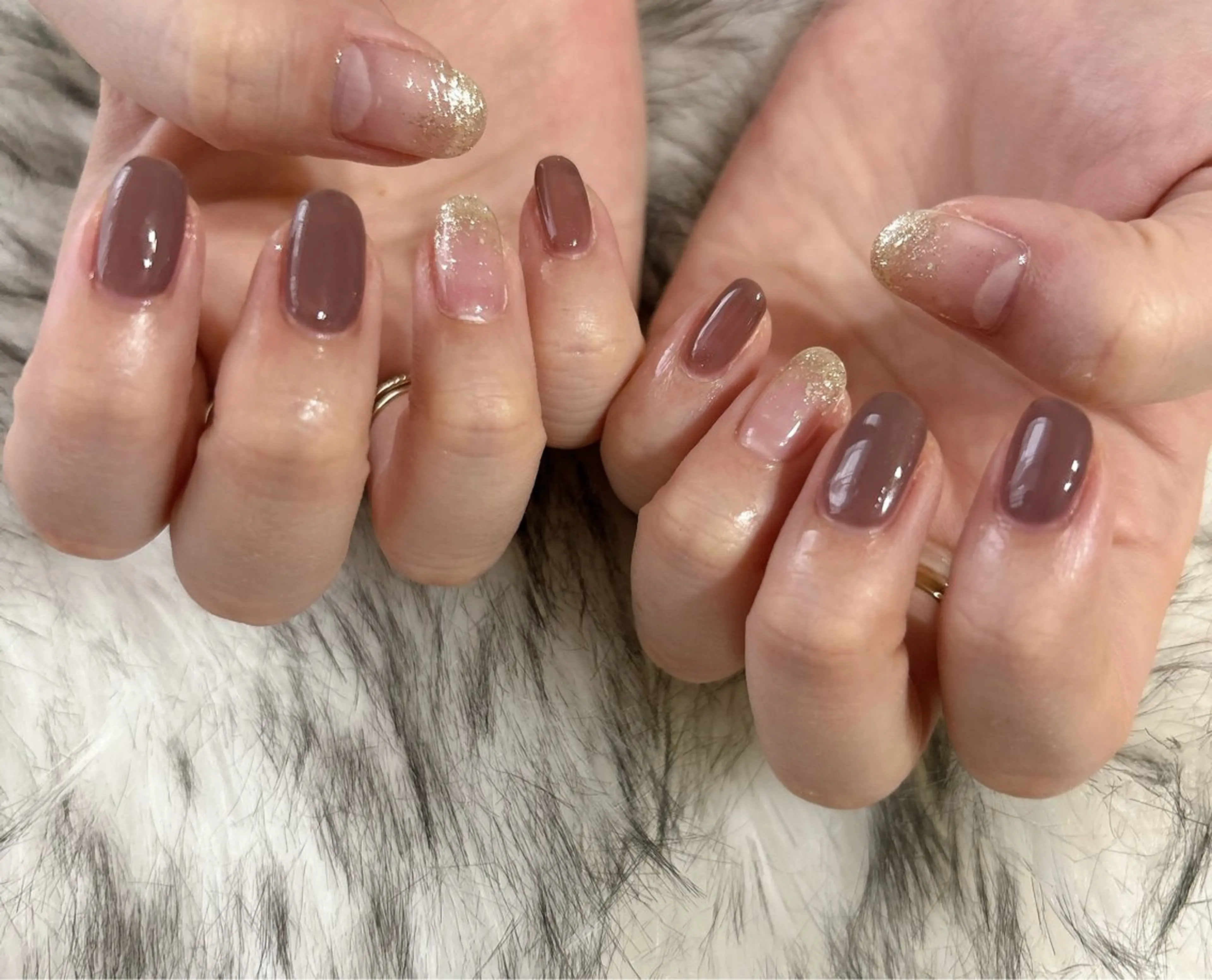 ネイル オーロラネイル フットネイル フレンチネイル ジェルネイル マグネットネイル ハンドネイル kikinail 溝の口のネイルデザイン