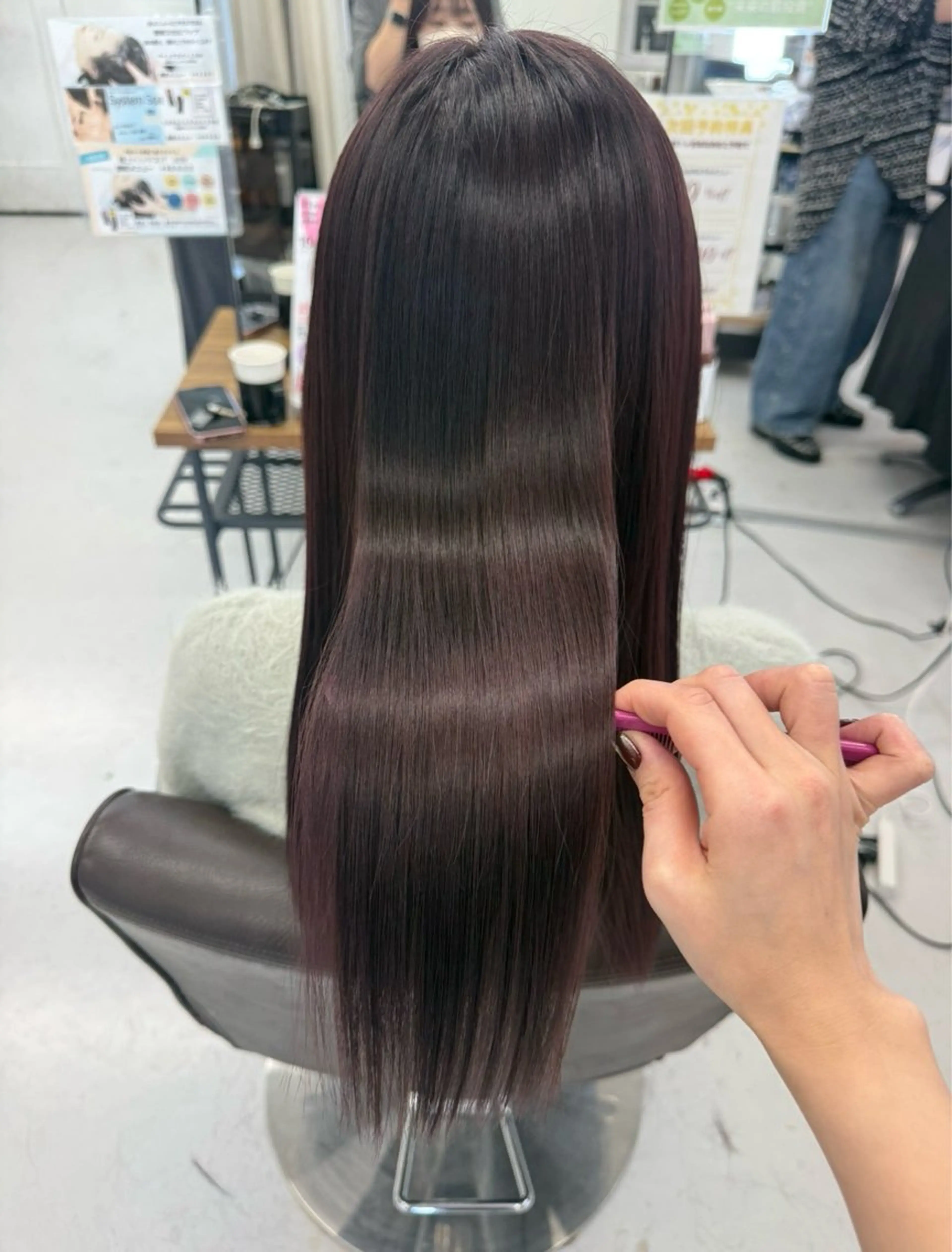 ロング カット ヘアカラー トリートメント 榎本雪来⛄️ メンズカット✂️のヘアスタイル