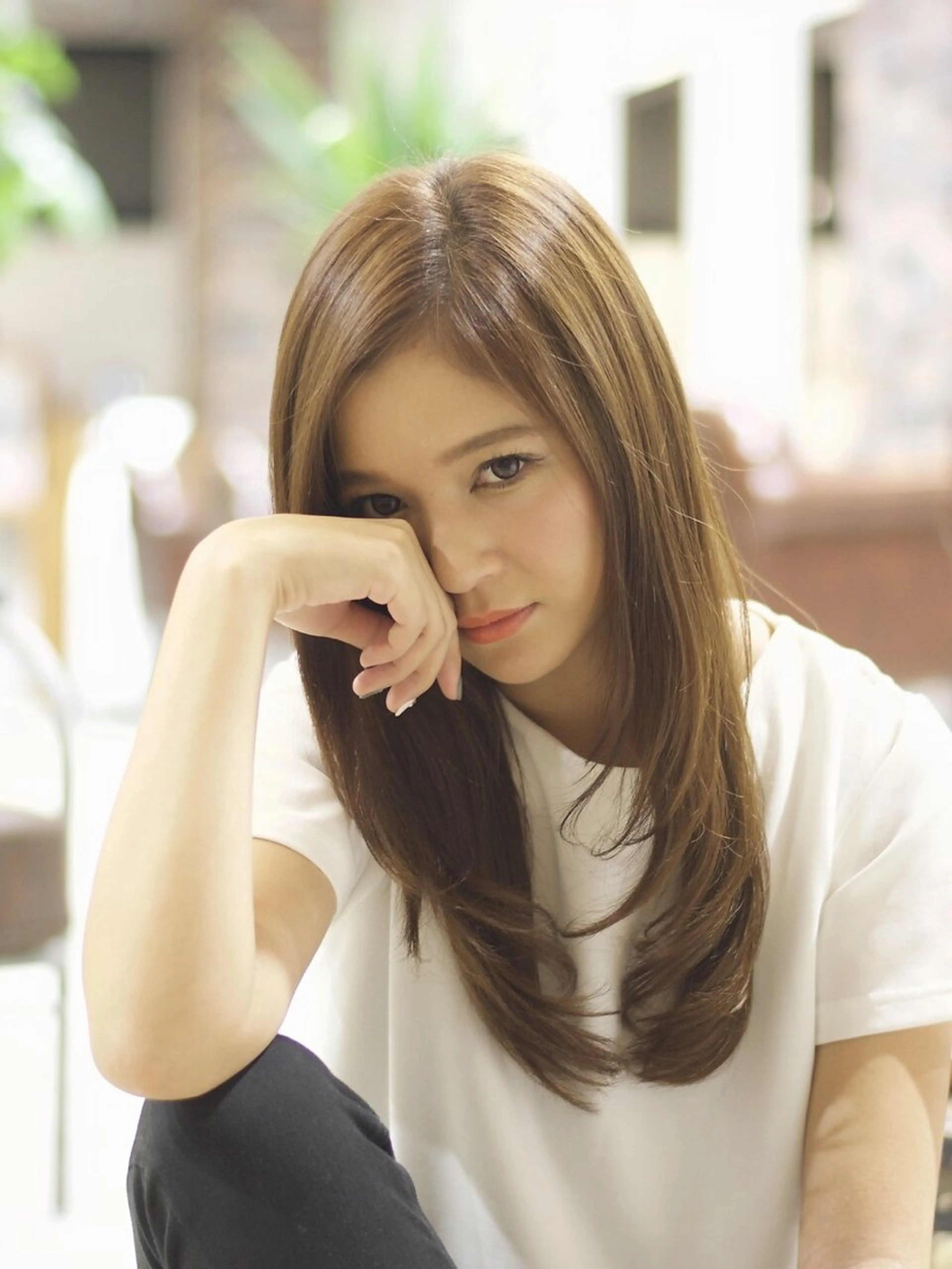 ☀️‼️髪質改善‼️カット➕縮毛矯正➕超音波ツヤトリートメント☀️の写真