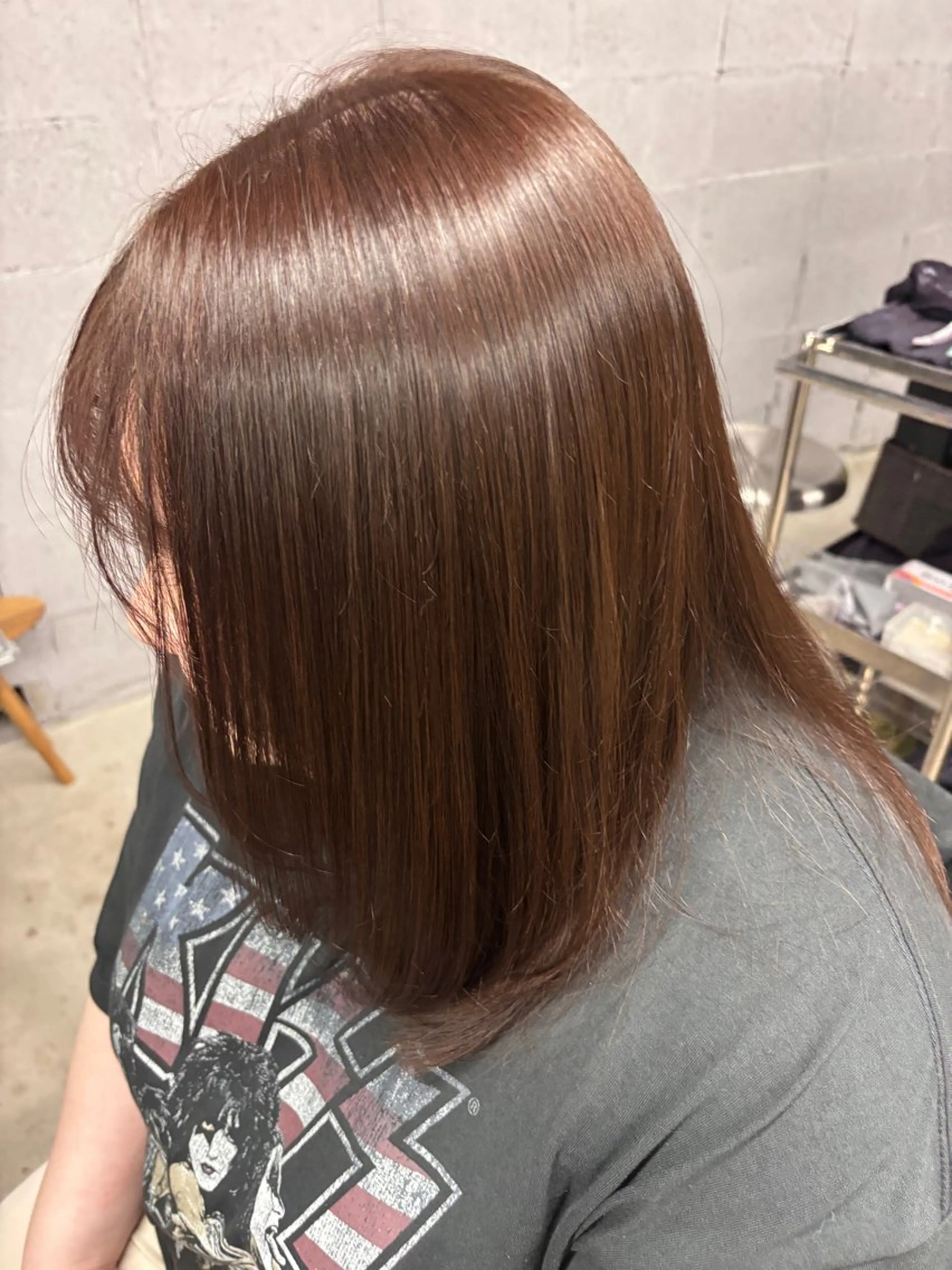 ミディアム ヘアカラー 透明感ｶﾗｰ🫧 Rico💗空き🈶のヘアスタイル