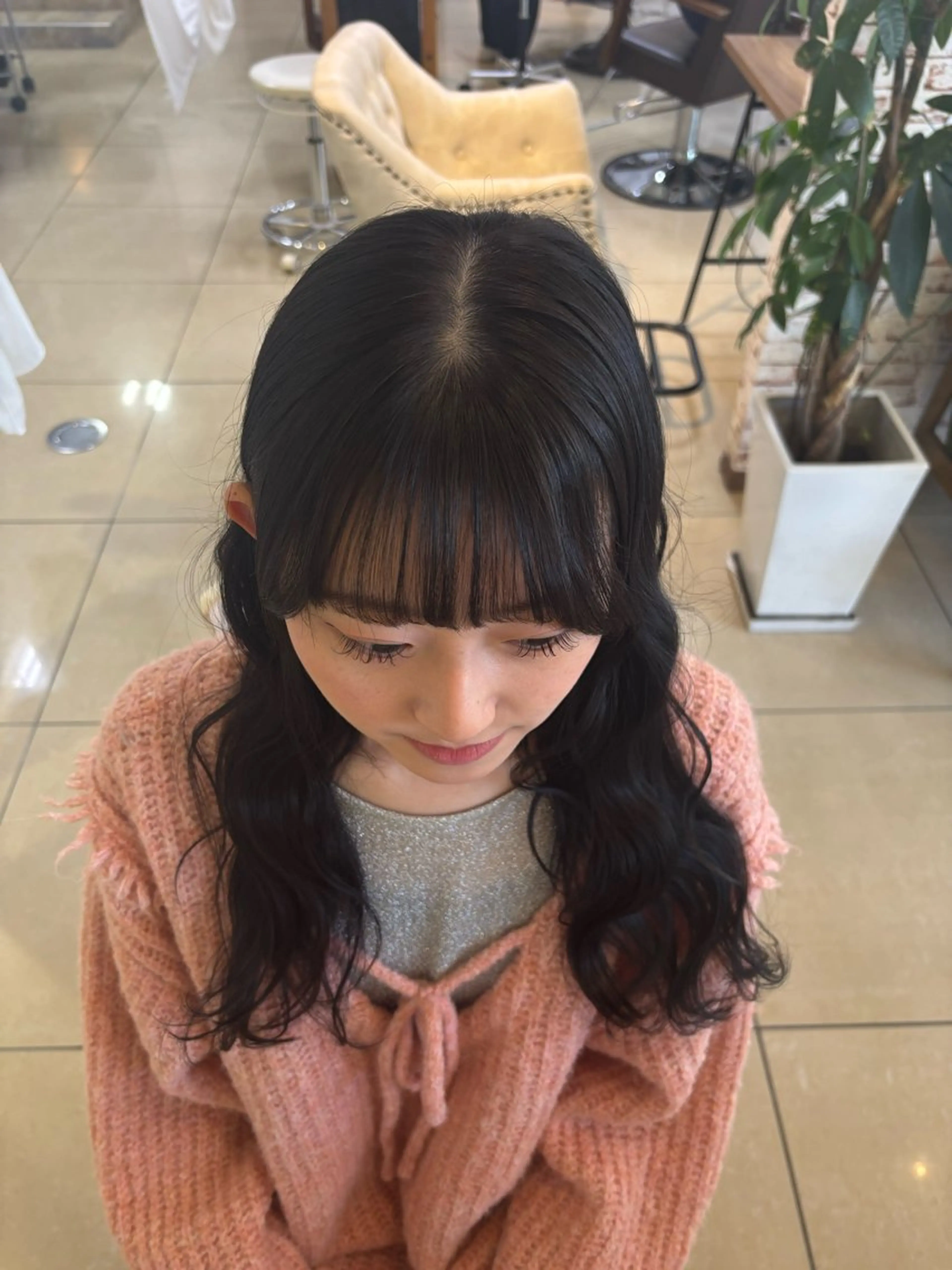 ロング ヘアカラー トリートメント eMu透明感カラー 🪄◝✩🫧yukiのヘアスタイル