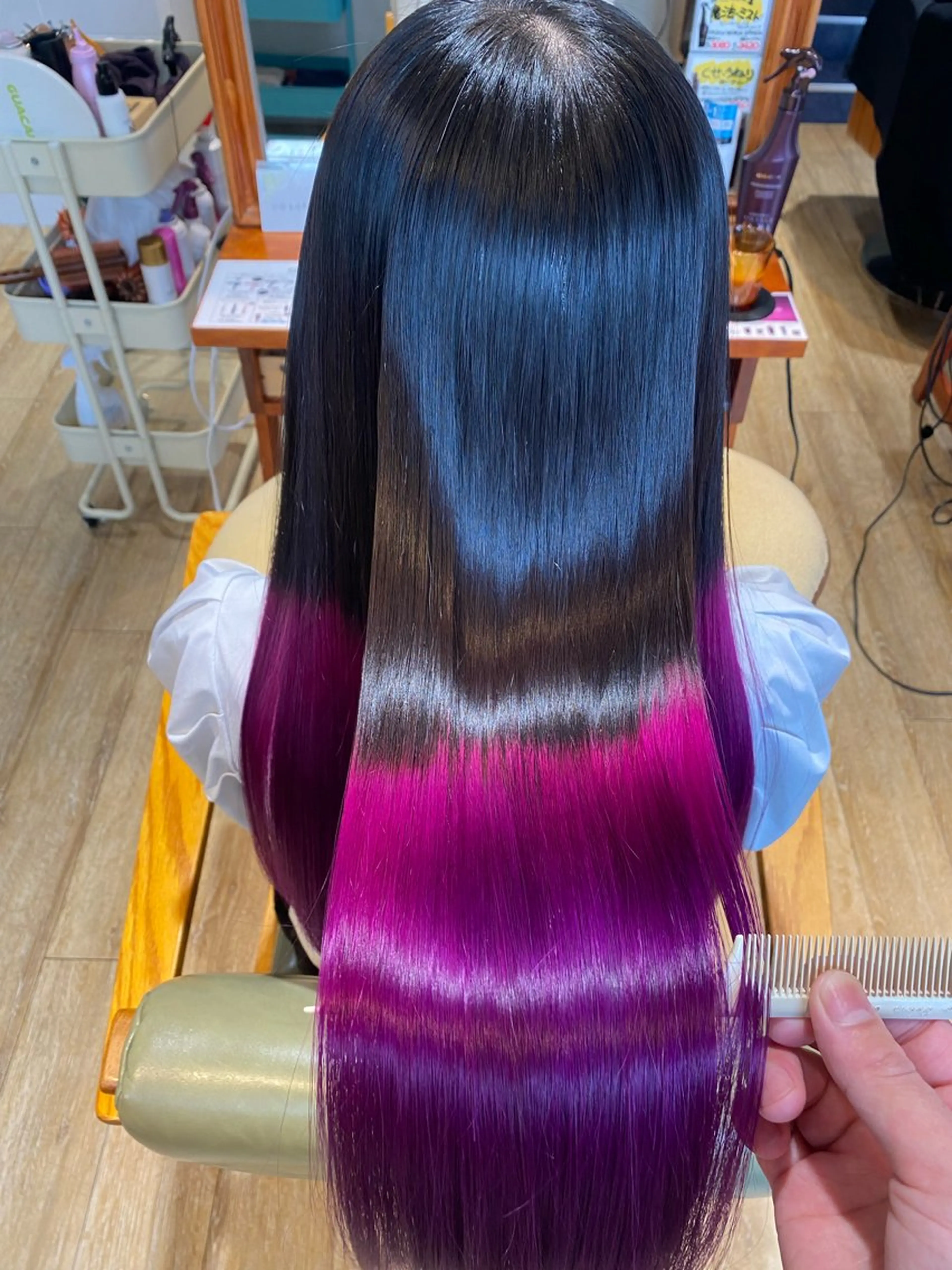 ロング カット トリートメント 艶美髪マスター 店長✂︎YUKKEのヘアスタイル