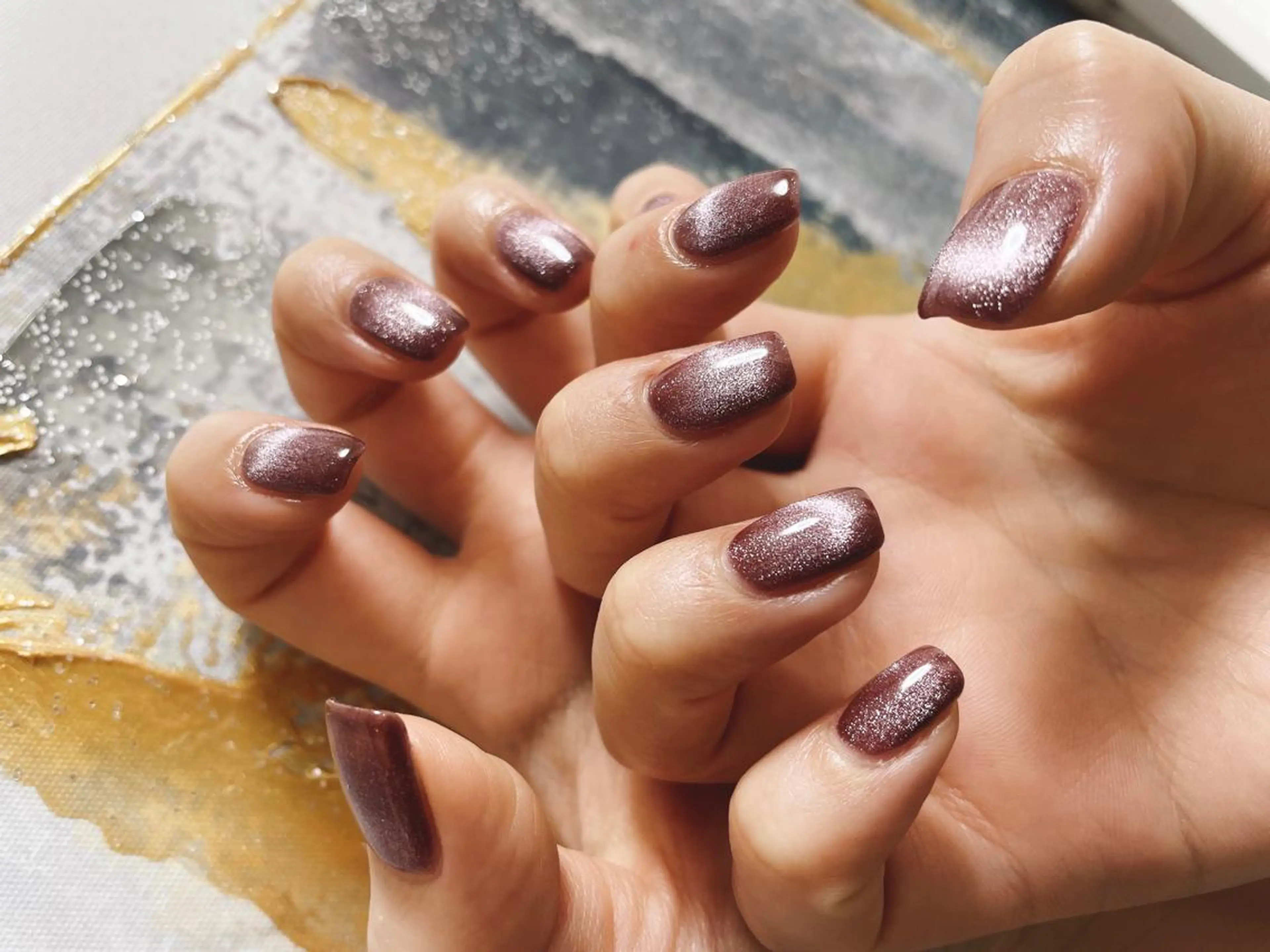 ネイル マグネットネイル mogunail &blowのネイルデザイン