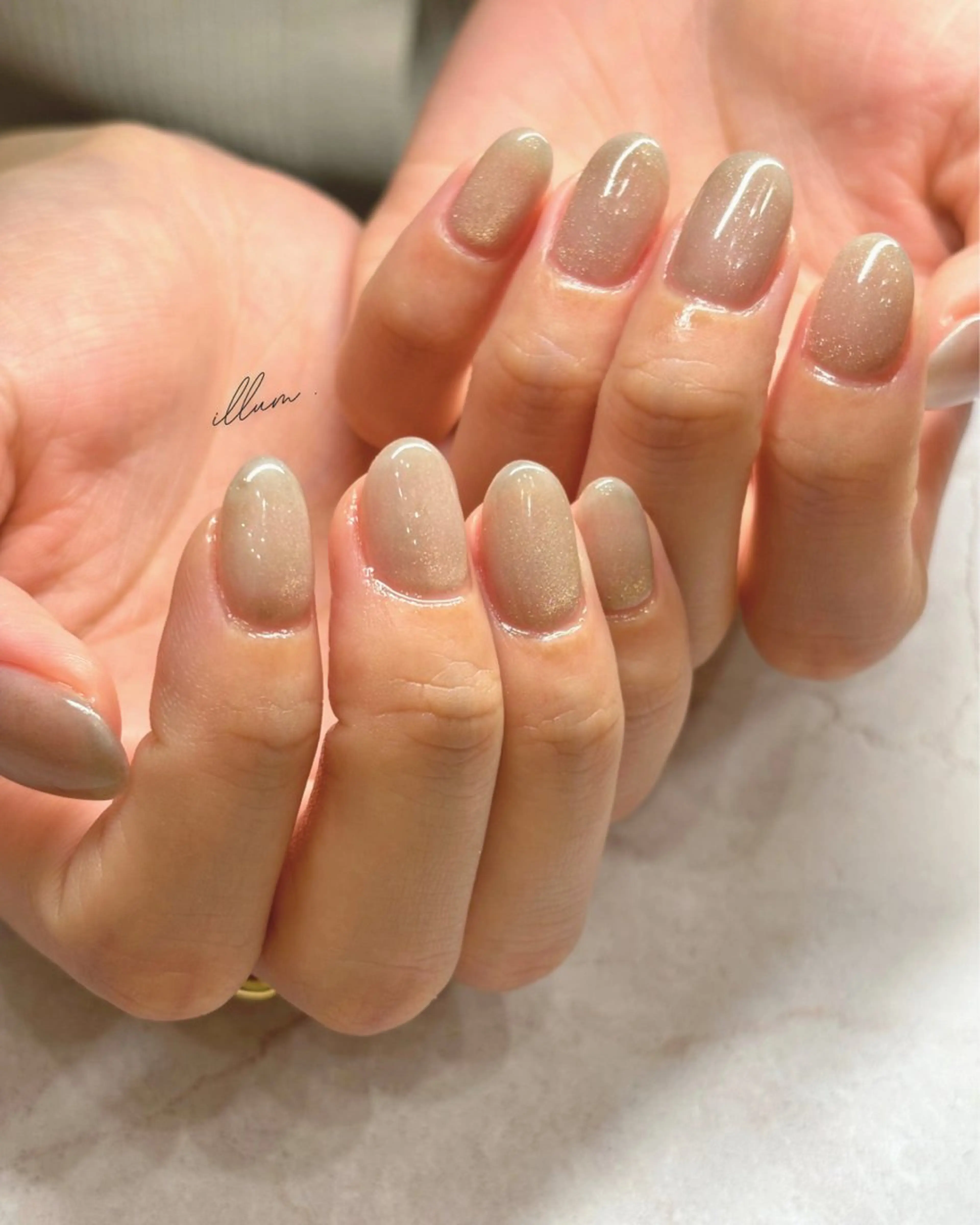 キッズ ネイル ジェルネイル マグネットネイル ミラーネイル ニュアンスネイル オフィスネイル illum hicariのネイルデザイン