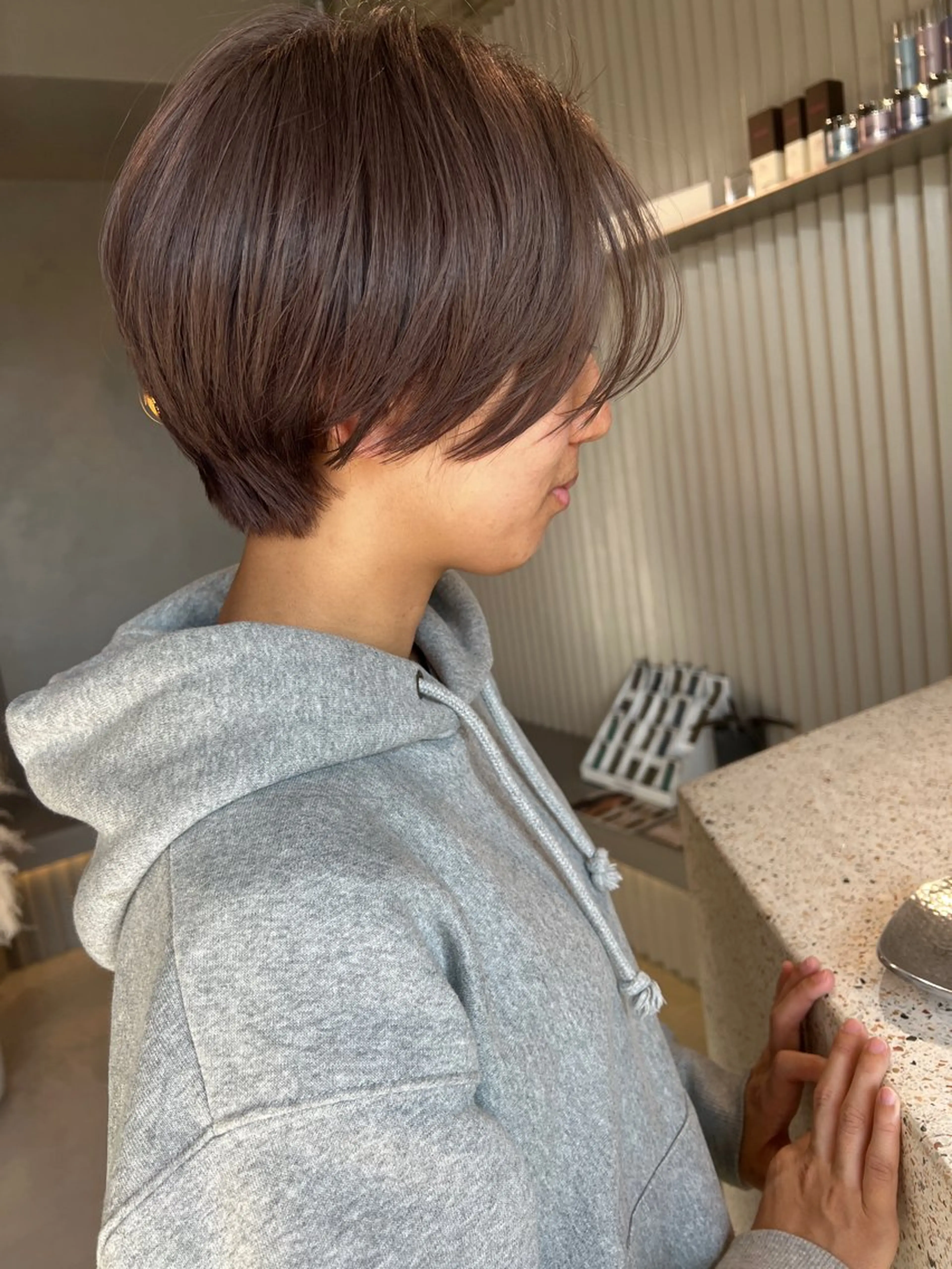 ショート 岐阜1番韓国ヘア/ 星羅/23°のヘアスタイル