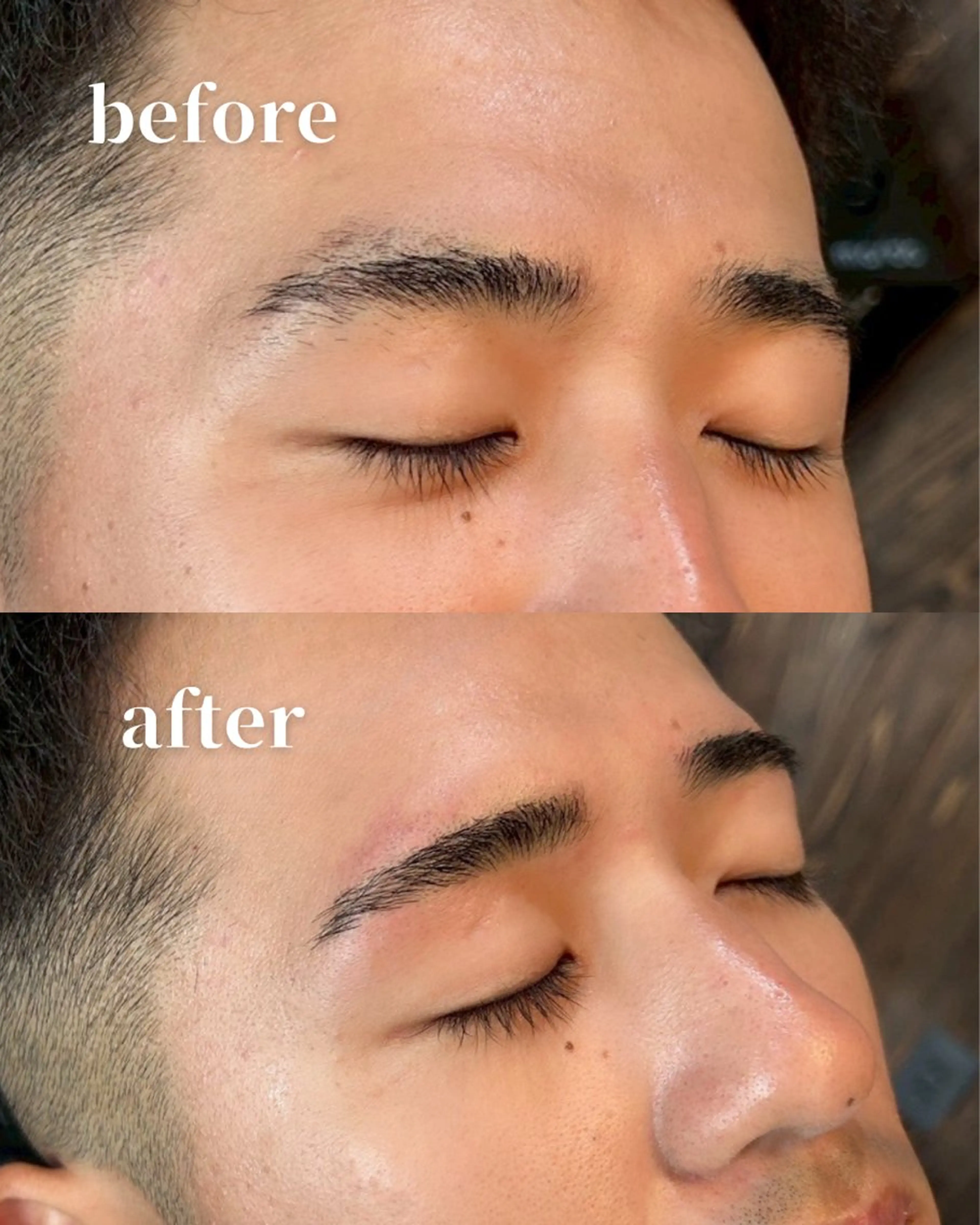 メンズ アイブロウ メンズアイブロウ colail 大和八木のマツエク・マツパデザイン