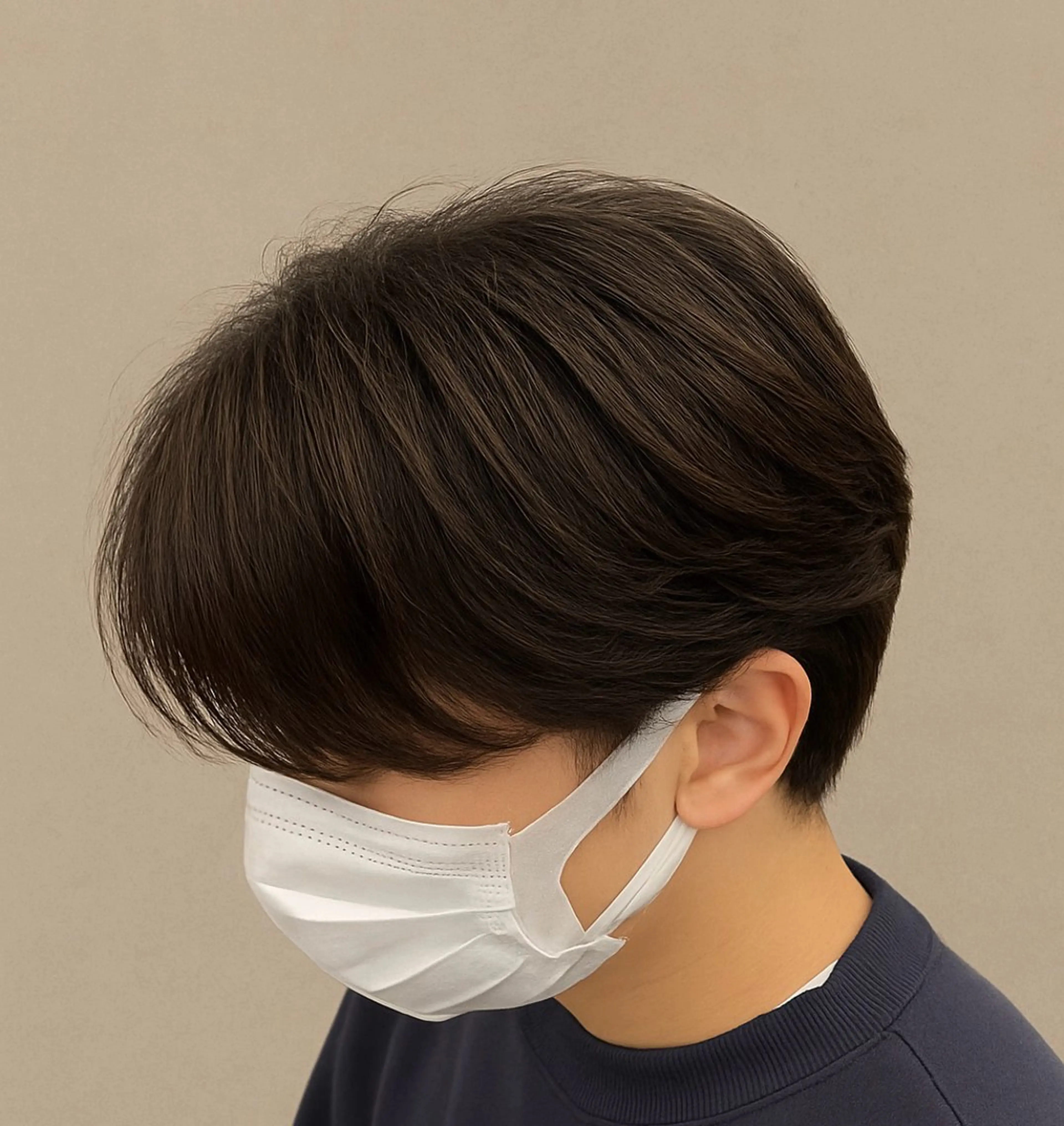 ショート パーマ メンズ 縮毛矯正 💎曲がる縮毛矯正 💎透明感カラー/のヘアスタイル