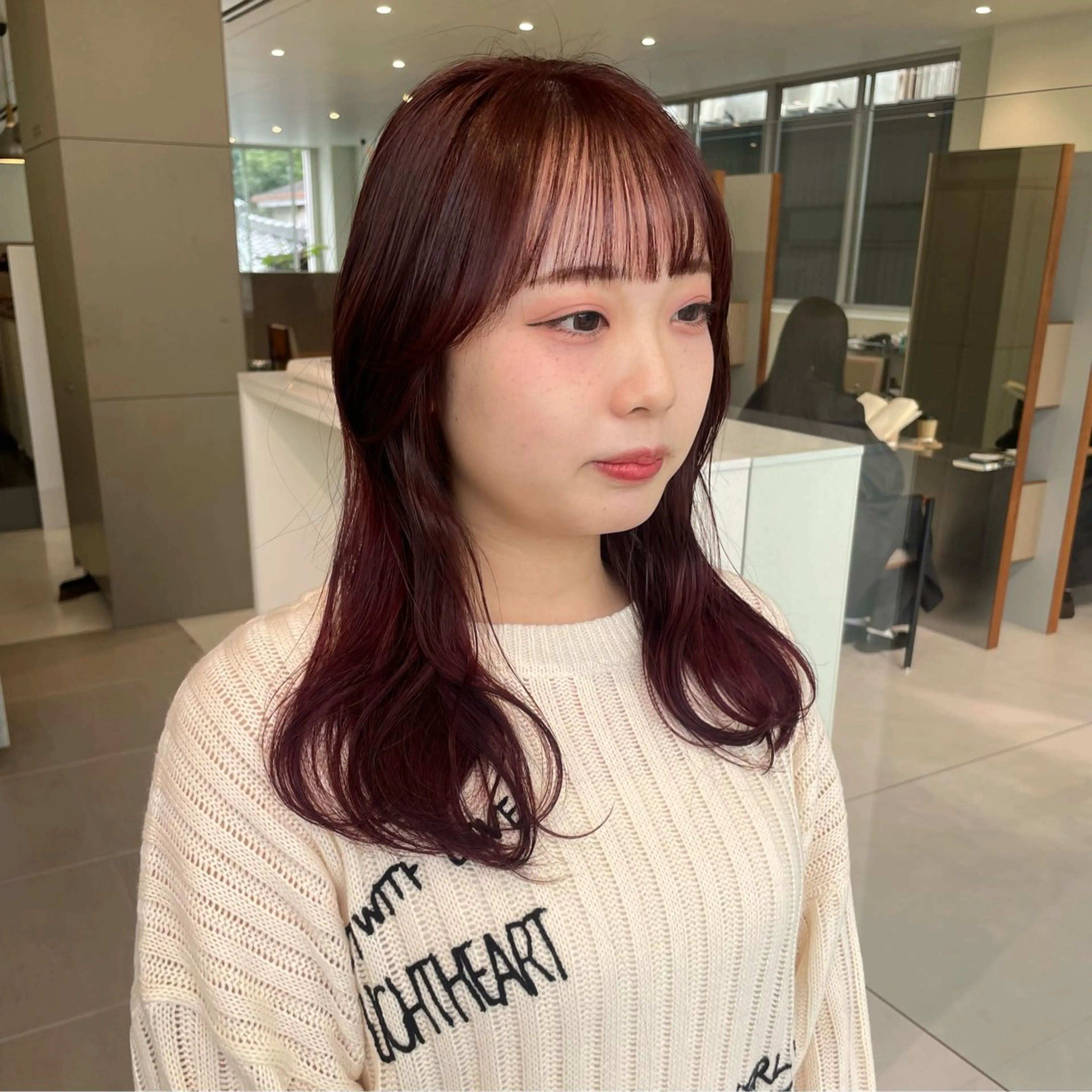 ロング カラー ベージュカラー ブリーチ 透明感カラー ダブルカラー ブリーチなしカラー ヘアカラー トリートメント 髪質改善/ボブ 🌻Mutsumiのヘアスタイル