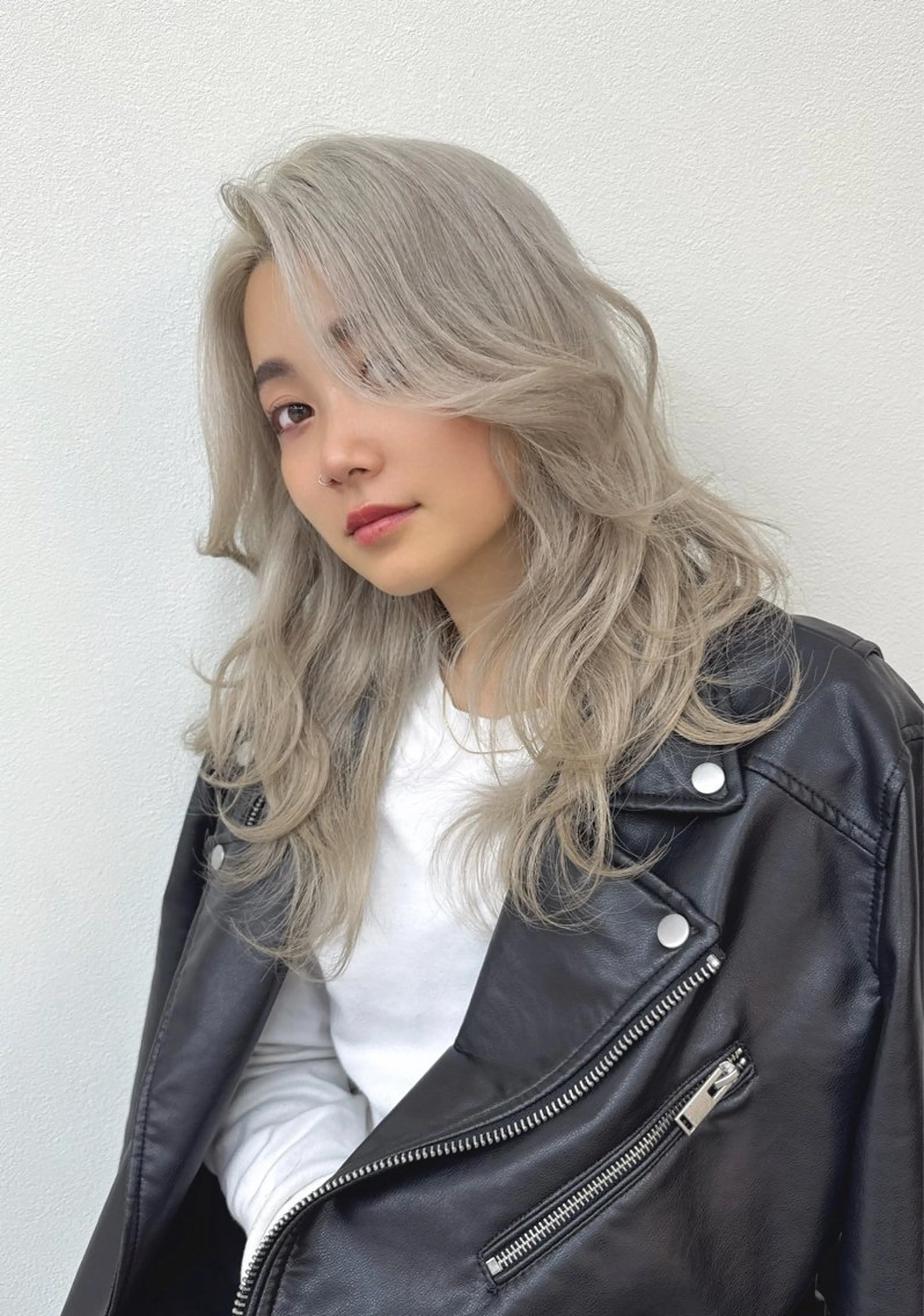 ロング カラー カット ヘアカラー トリートメント 𝐑𝐲𝐮𝐤𝐢 【店長】ALEAPのヘアスタイル