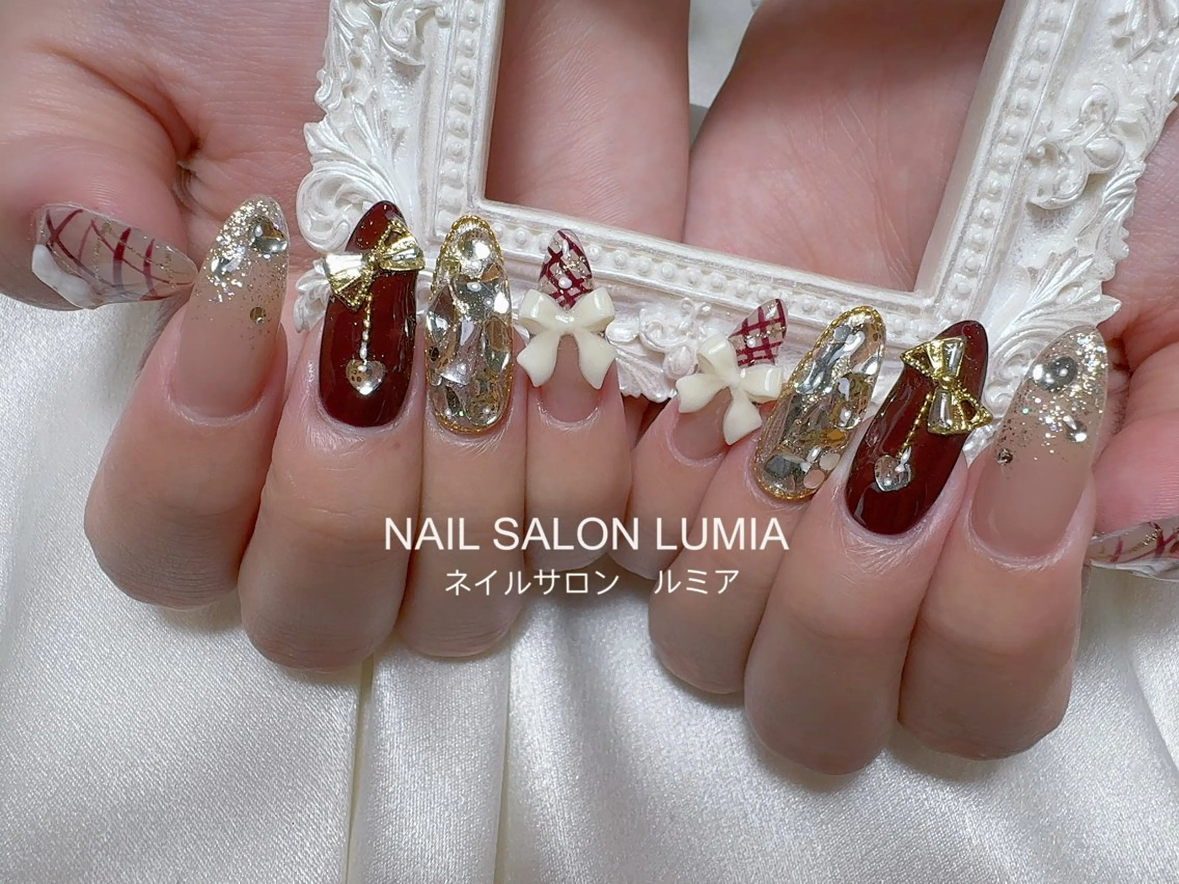 ネイル ハンドネイル ネイルサロン ルミア Lumia 店長のネイルデザイン