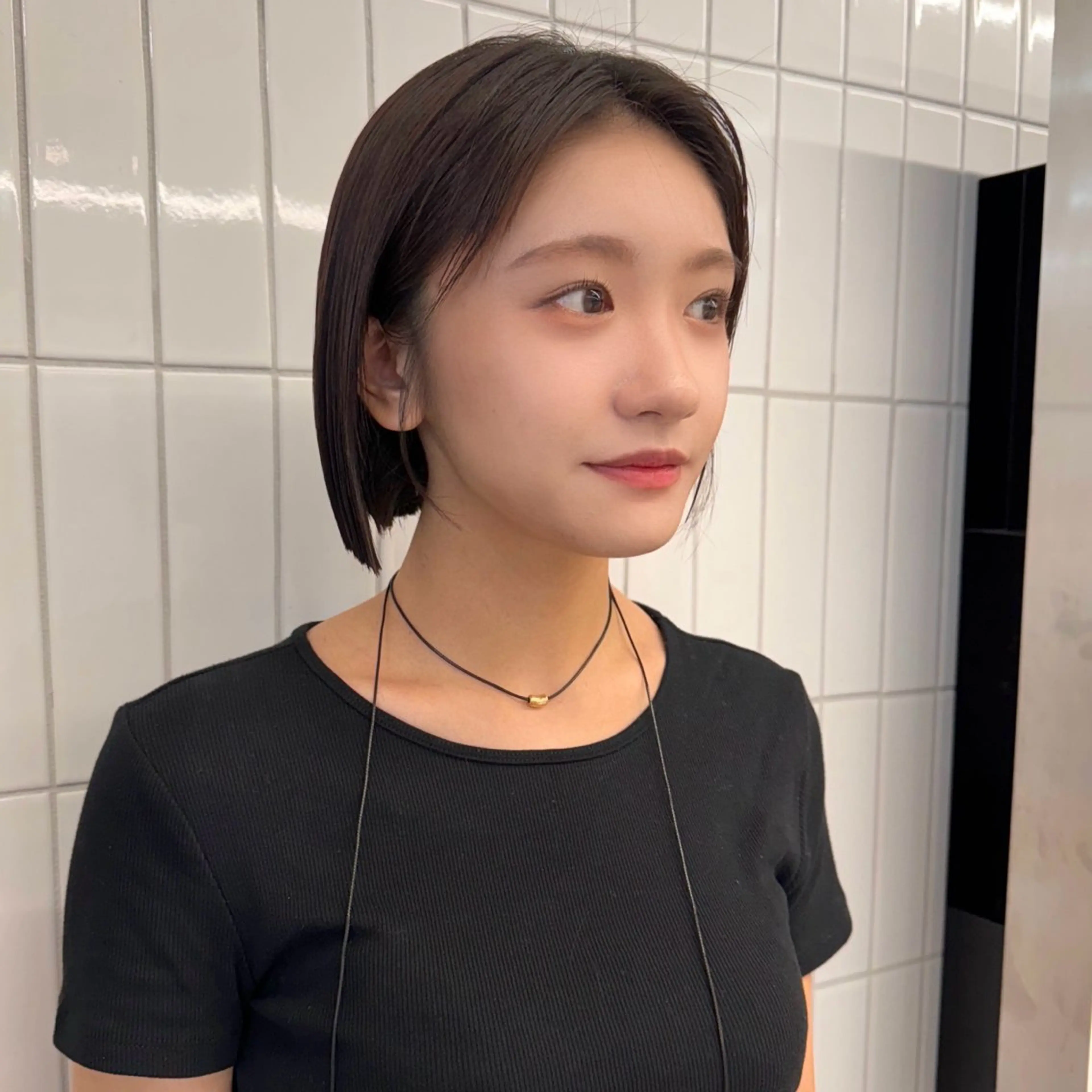 ショート センターパート /メンズ/海野颯生のヘアスタイル