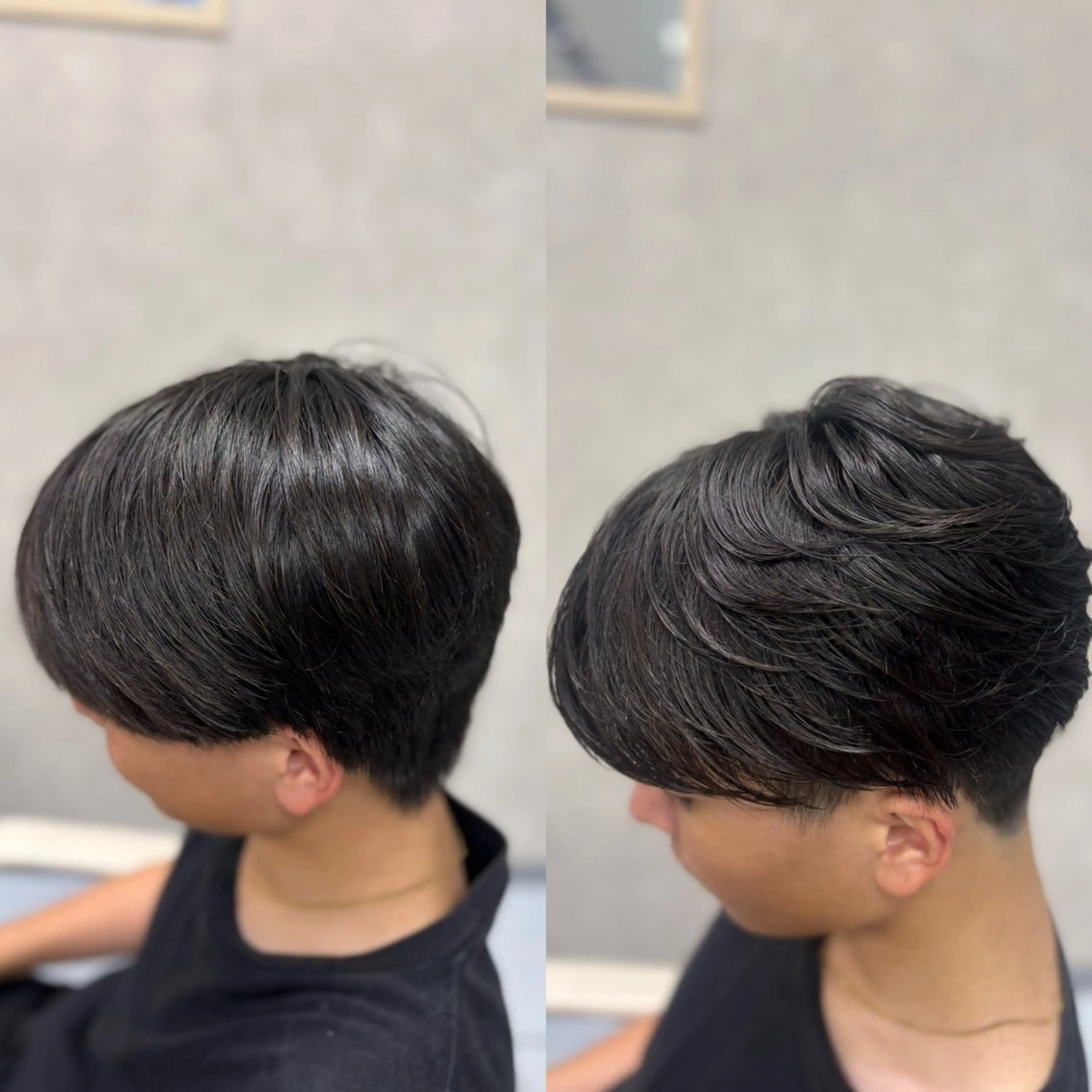 ショート パーマ メンズ カット パーマ メンズ特化韓国風 パーマスタイル/りんのヘアスタイル